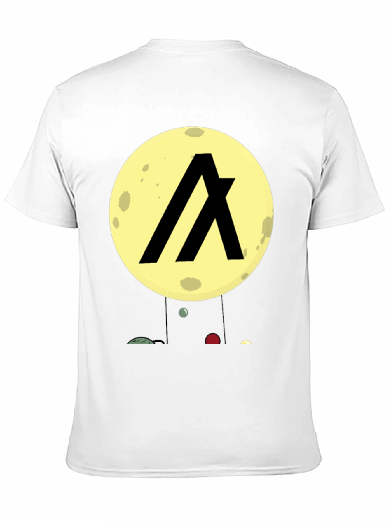 Algorand Crypto Black Graphic T-Shirt