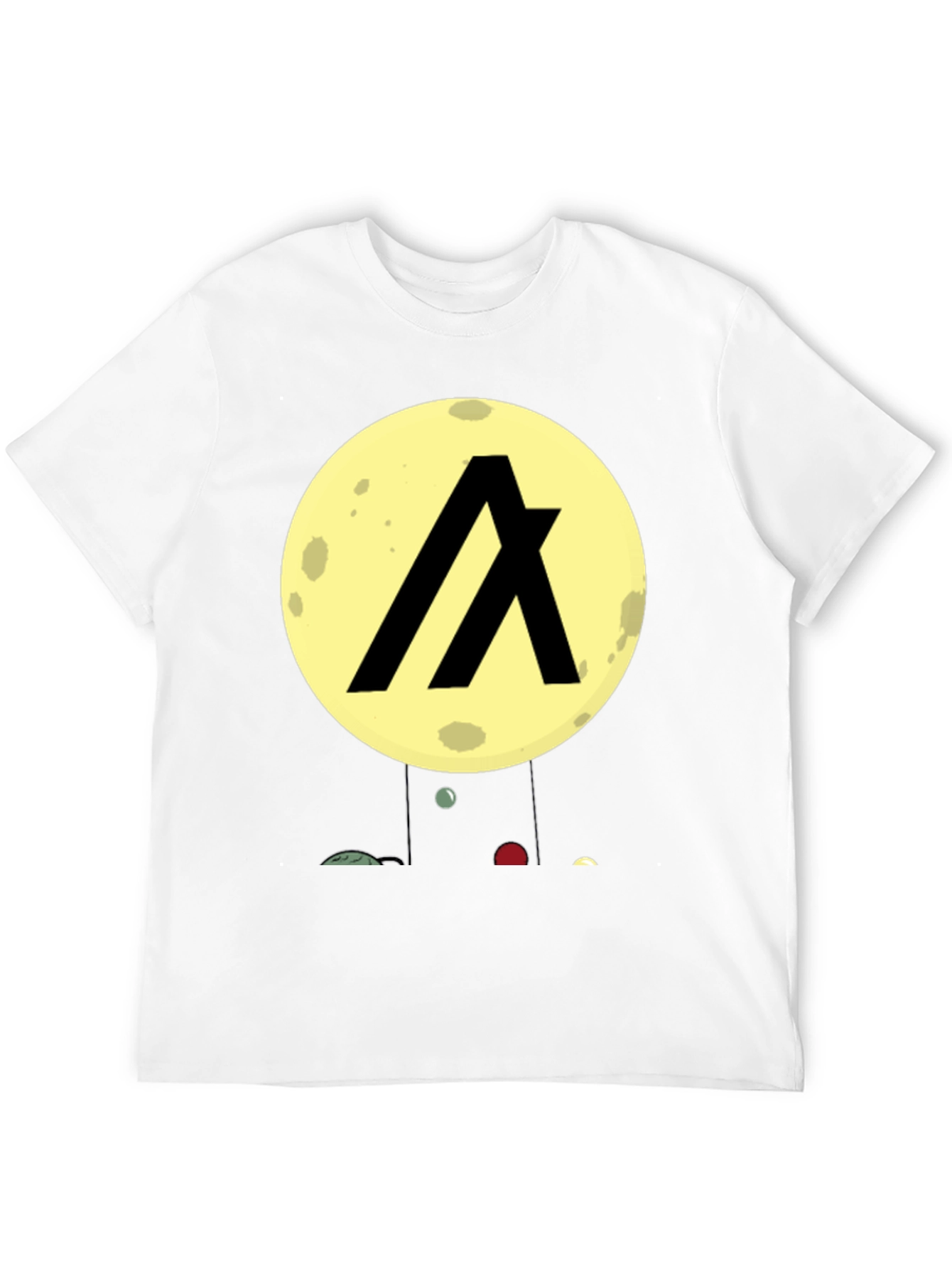 Algorand Crypto Black Graphic T-Shirt