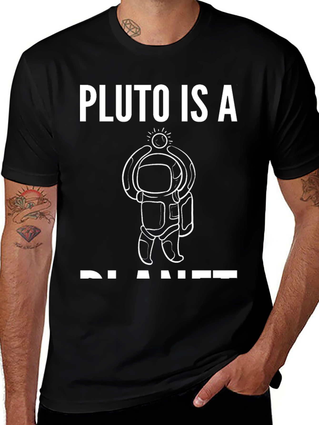 Pluto Is A Planet T-Shirt - Astronomy Space Tee