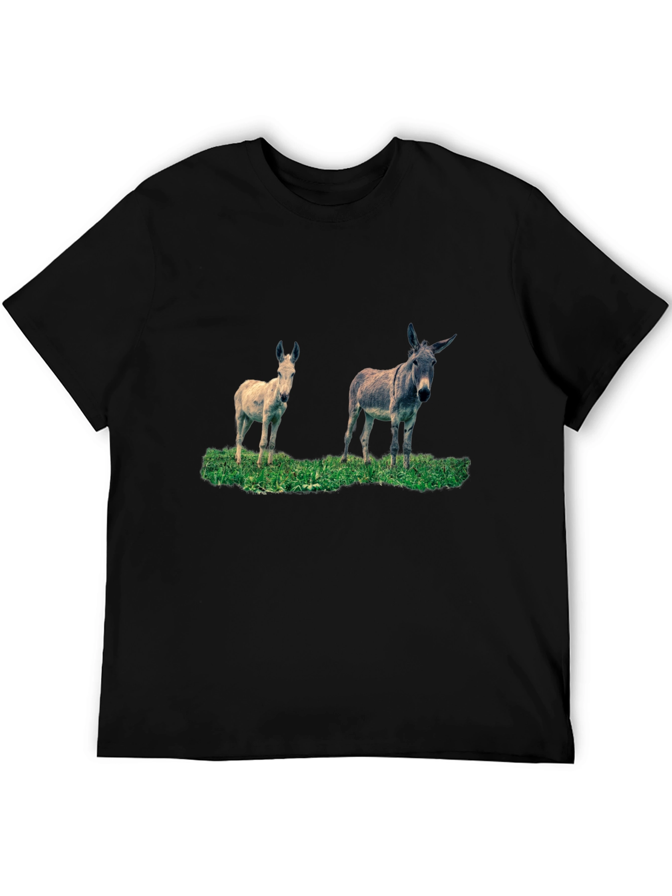 Donkey Duo Black T-Shirt