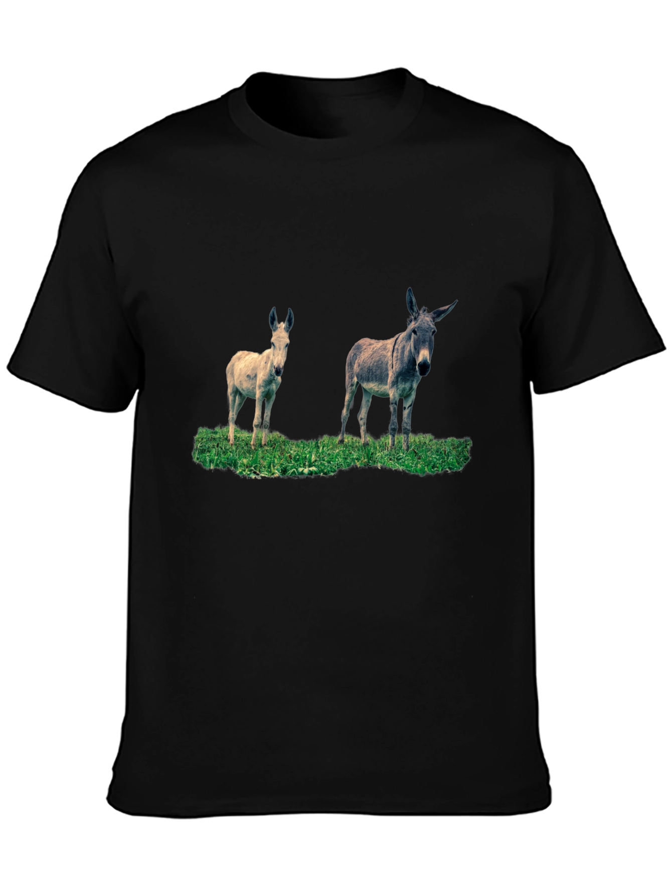 Donkey Duo Black T-Shirt