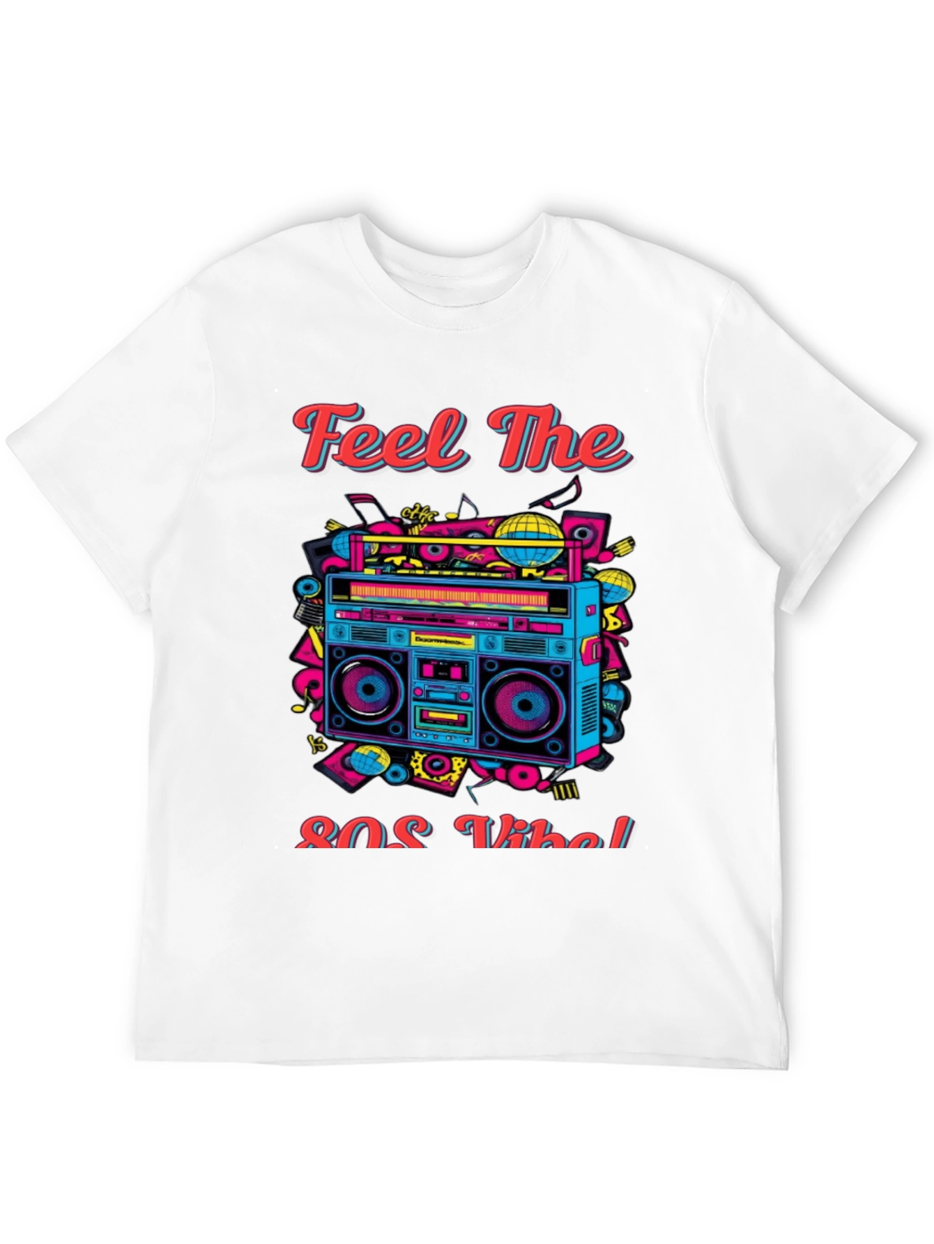 Retro 80s Vibe Graphic Tee