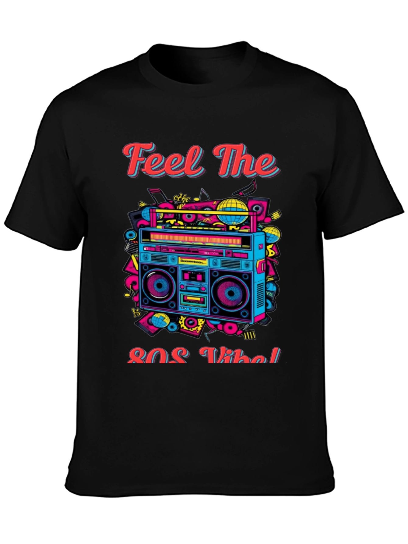 Retro 80s Vibe Graphic Tee