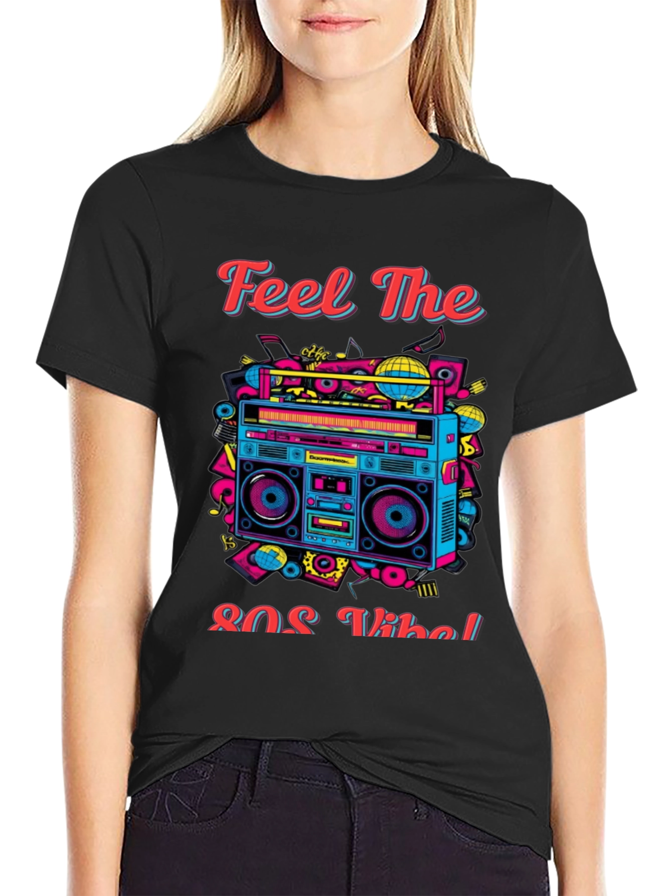Retro 80s Vibe Graphic Tee
