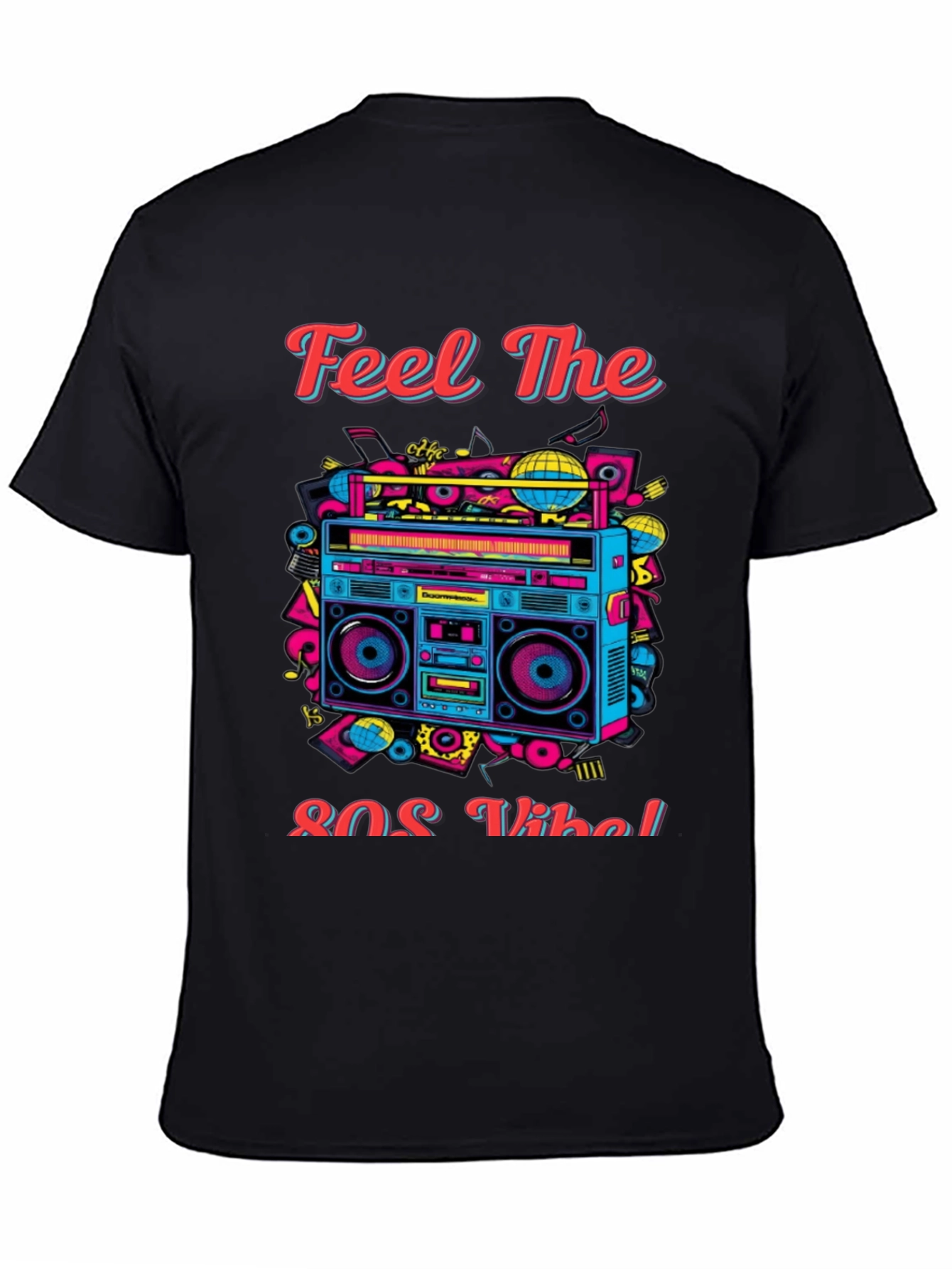 Retro 80s Vibe Graphic Tee