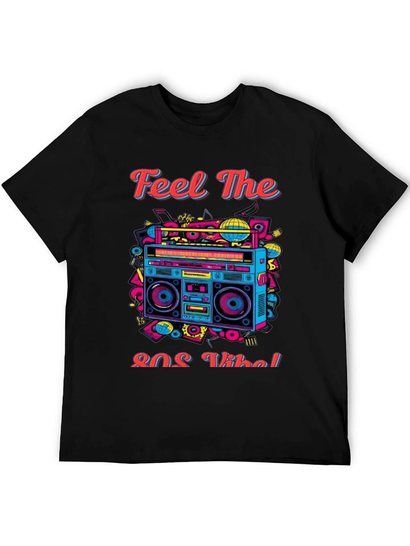 Retro 80s Vibe Graphic Tee