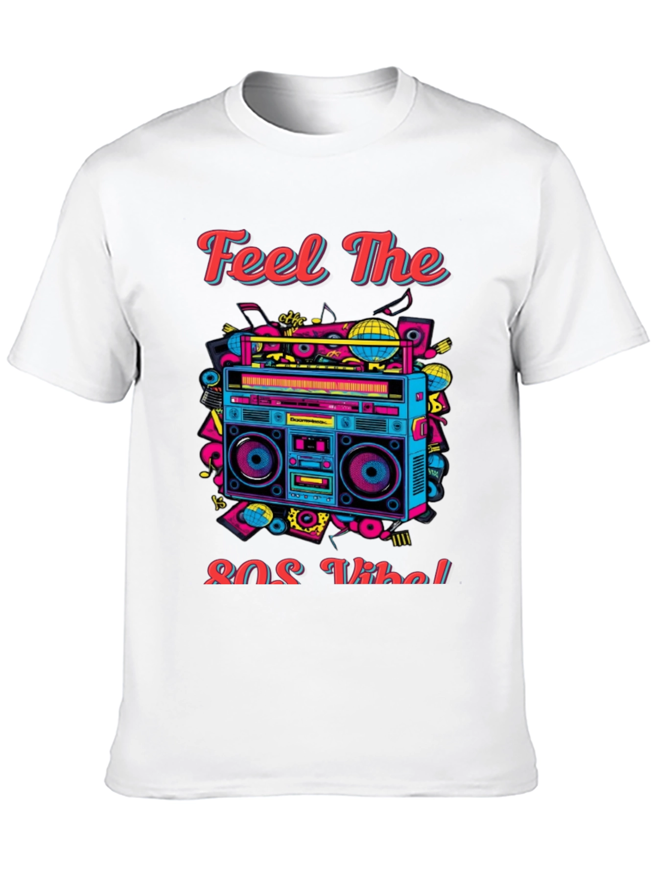 Retro 80s Vibe Graphic Tee
