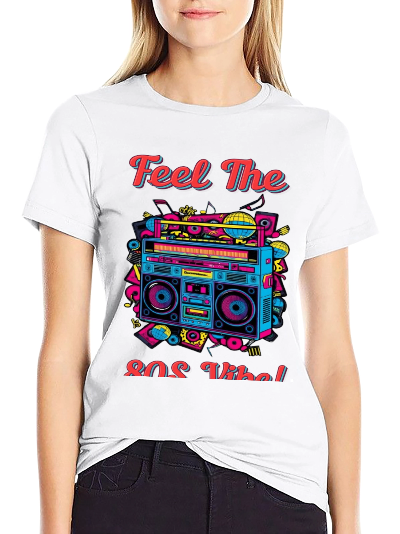 Retro 80s Vibe Graphic Tee