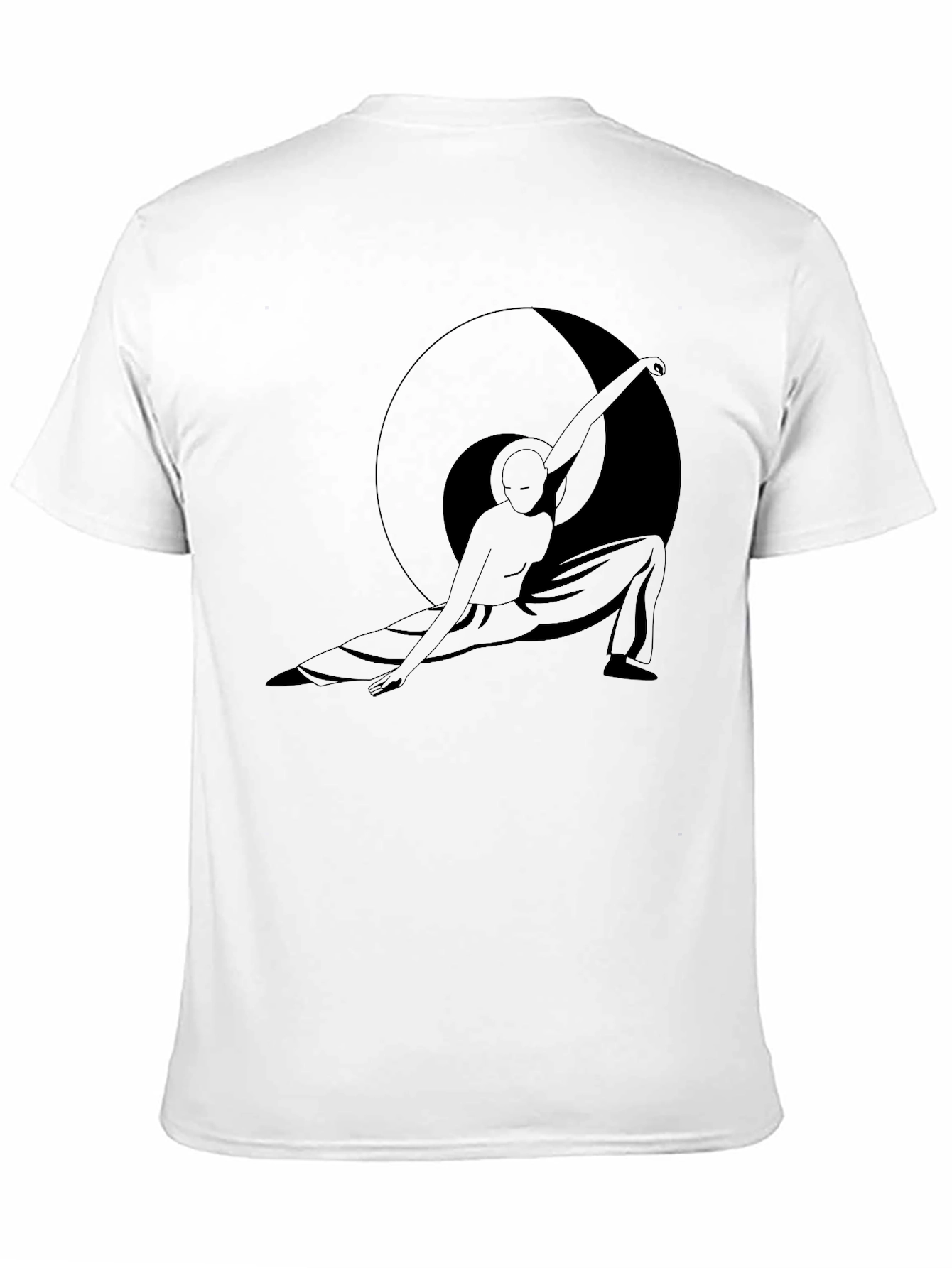 Yin Yang Martial Arts Black T-Shirt