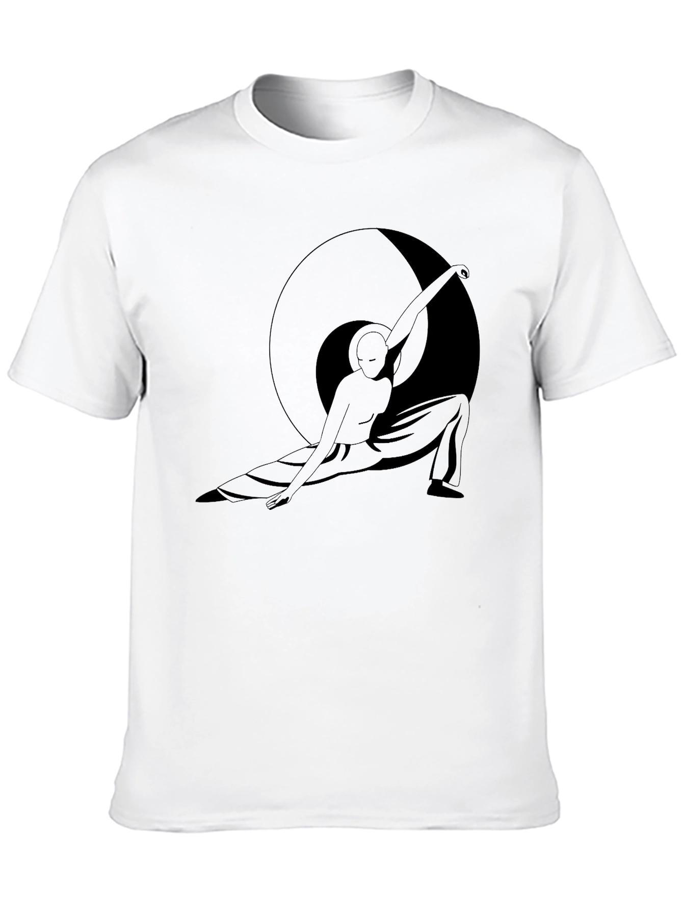 Yin Yang Martial Arts Black T-Shirt