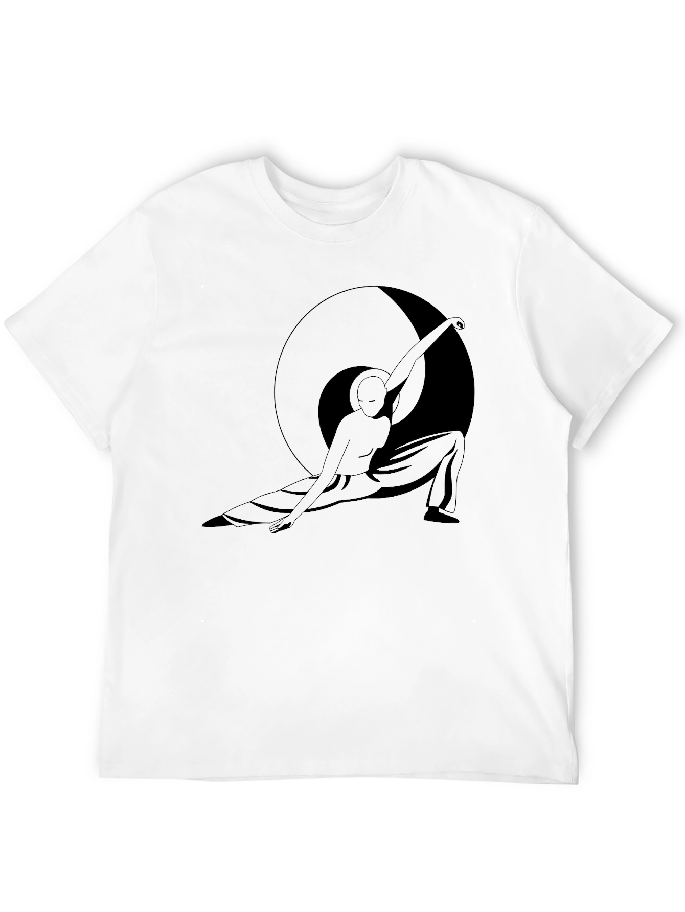 Yin Yang Martial Arts Black T-Shirt