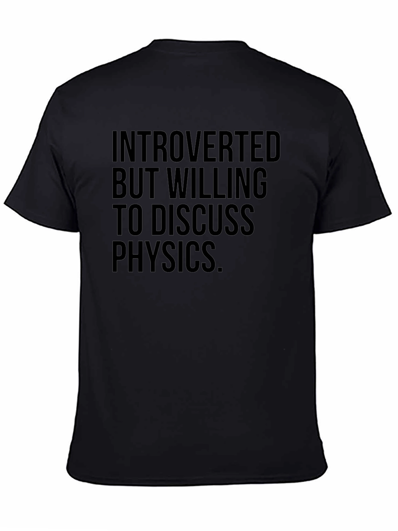 Introverted Physics T-Shirt - Black