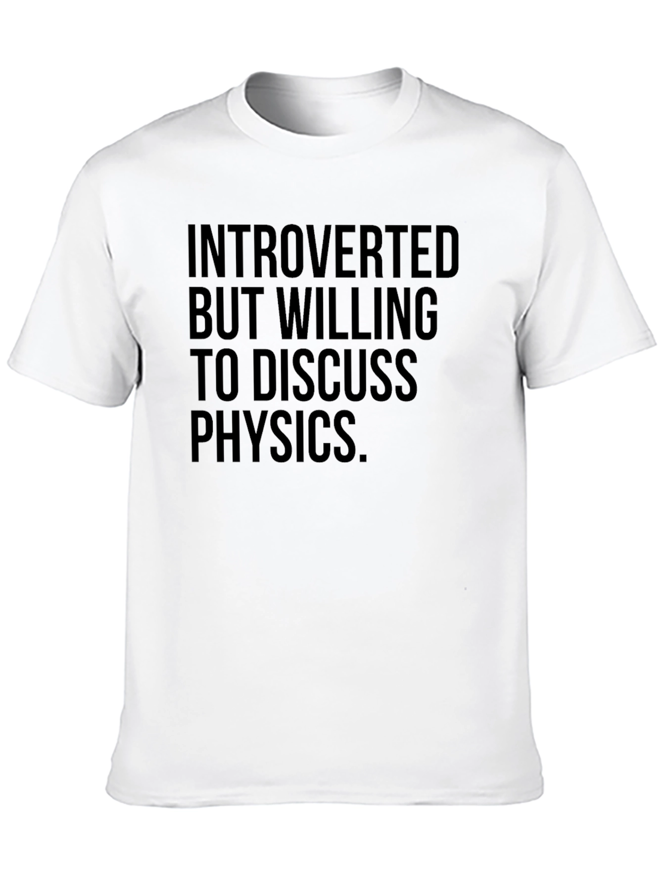 Introverted Physics T-Shirt - Black