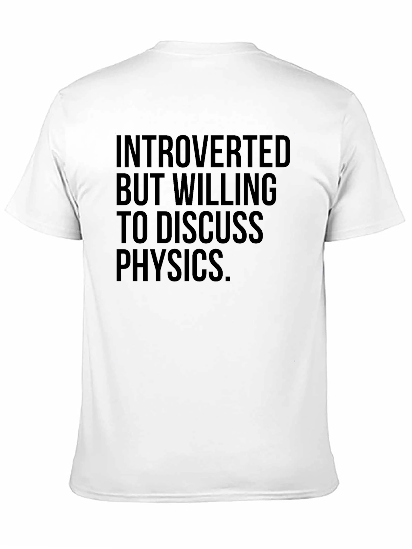 Introverted Physics T-Shirt - Black