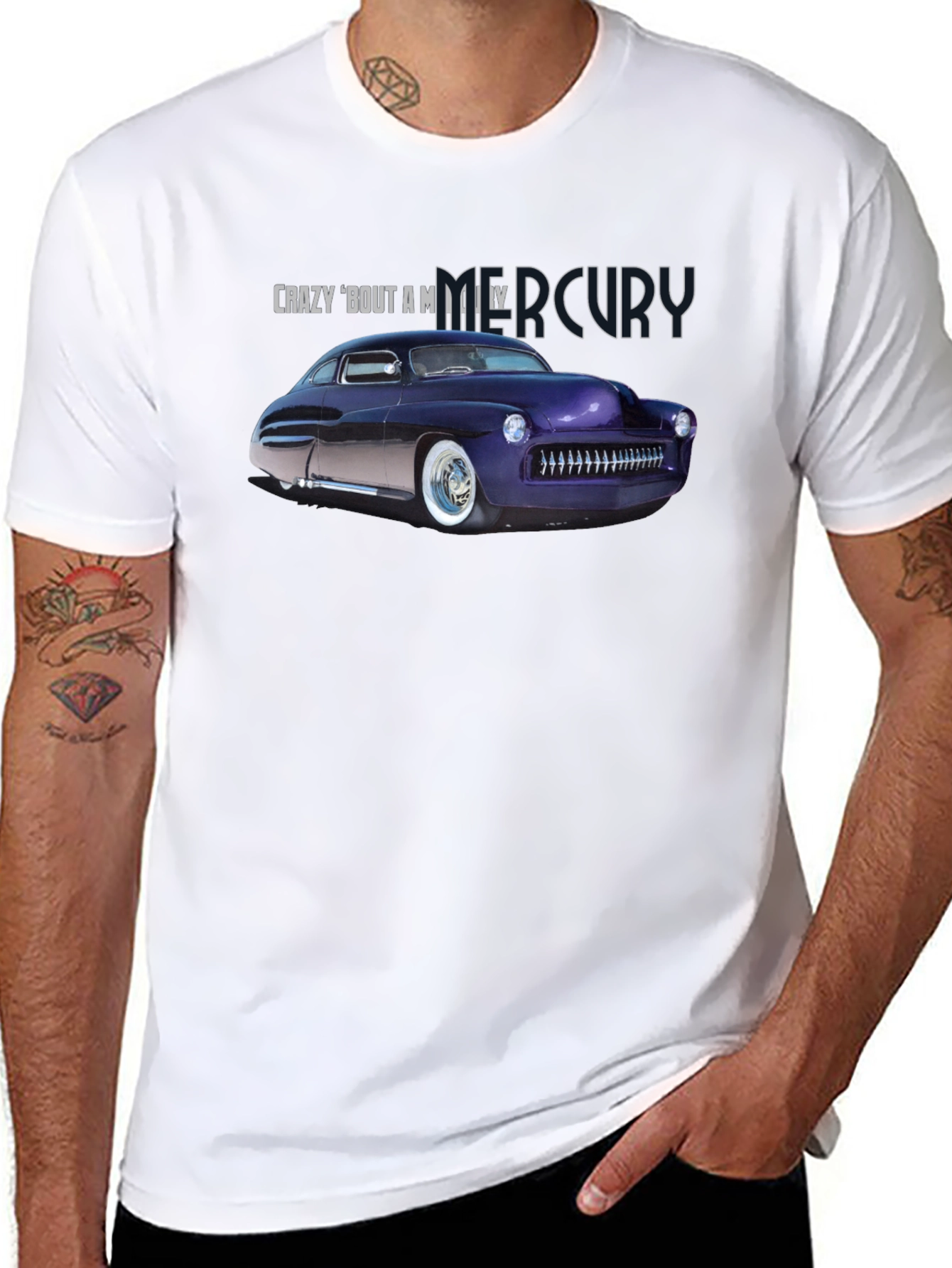 Crazy About A Mercury Tee - Classic Car T-Shirt