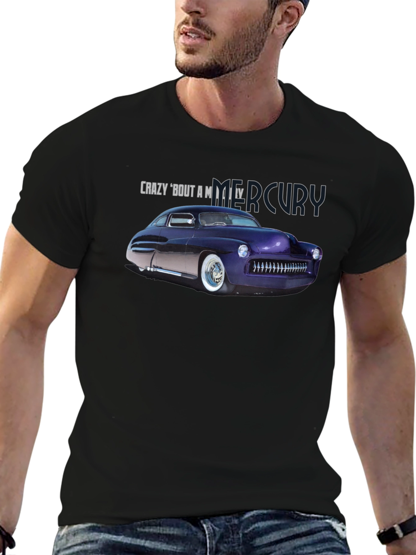 Crazy About A Mercury Tee - Classic Car T-Shirt