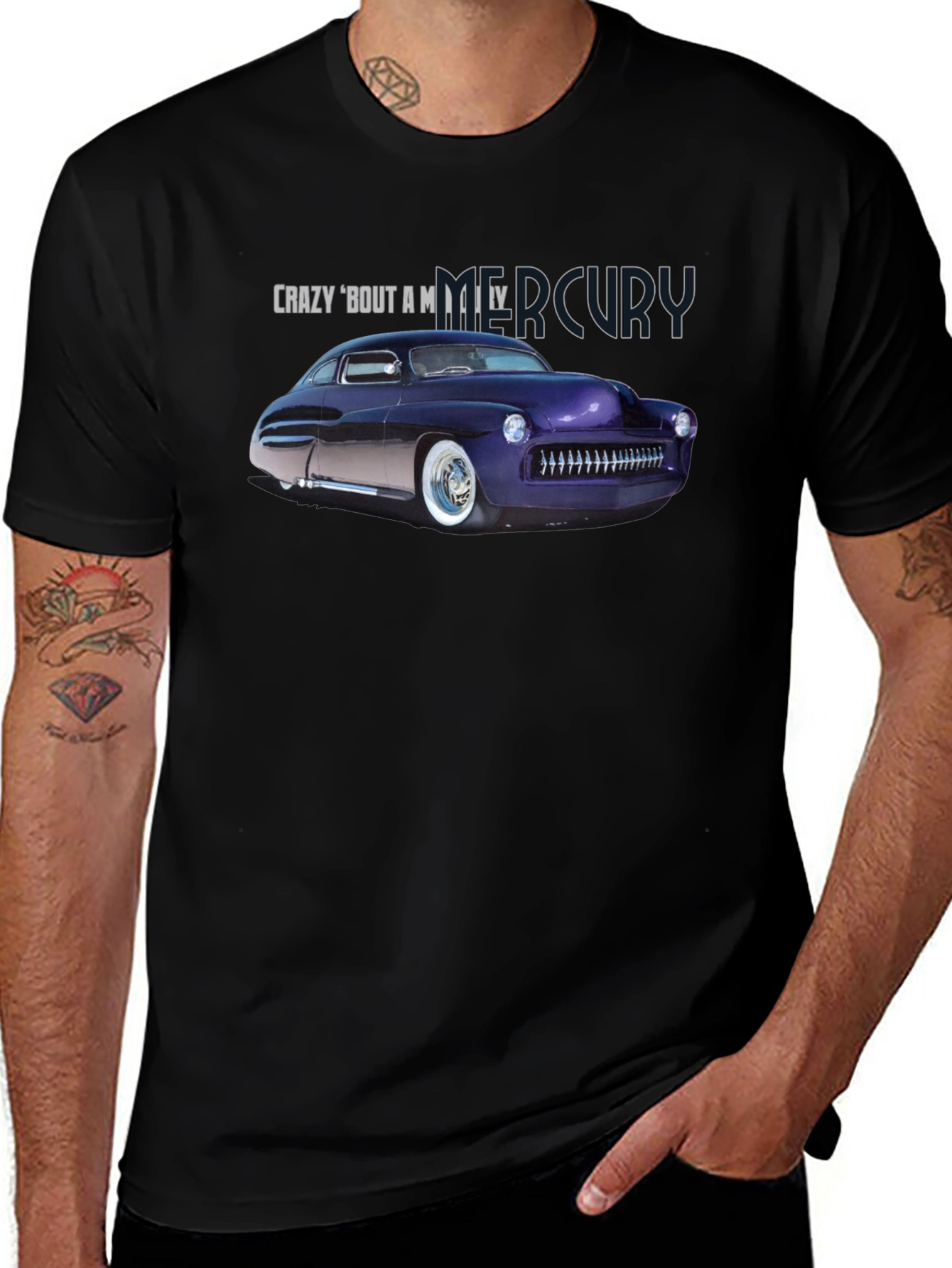 Crazy About A Mercury Tee - Classic Car T-Shirt