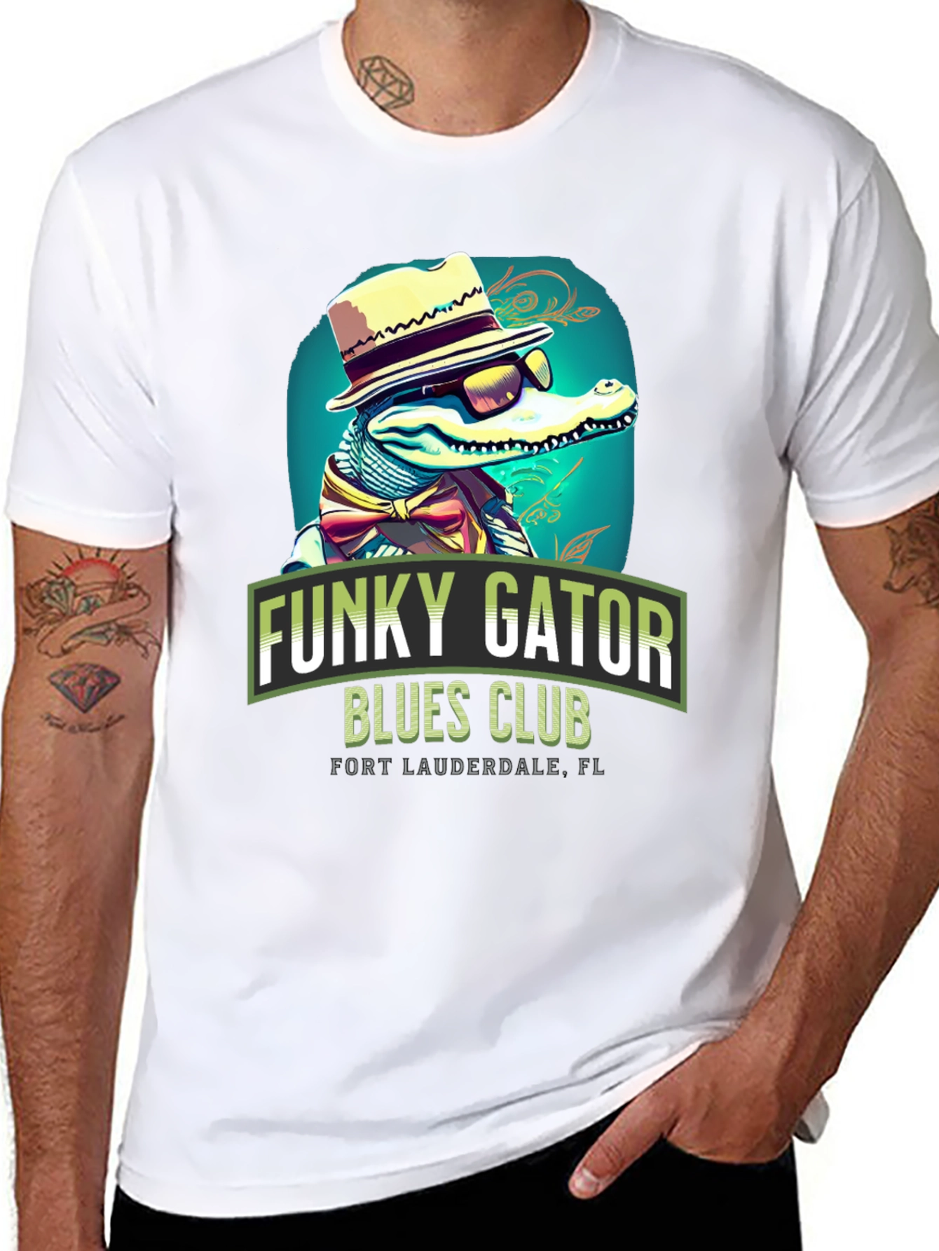Funky Gator Blues Club T-Shirt