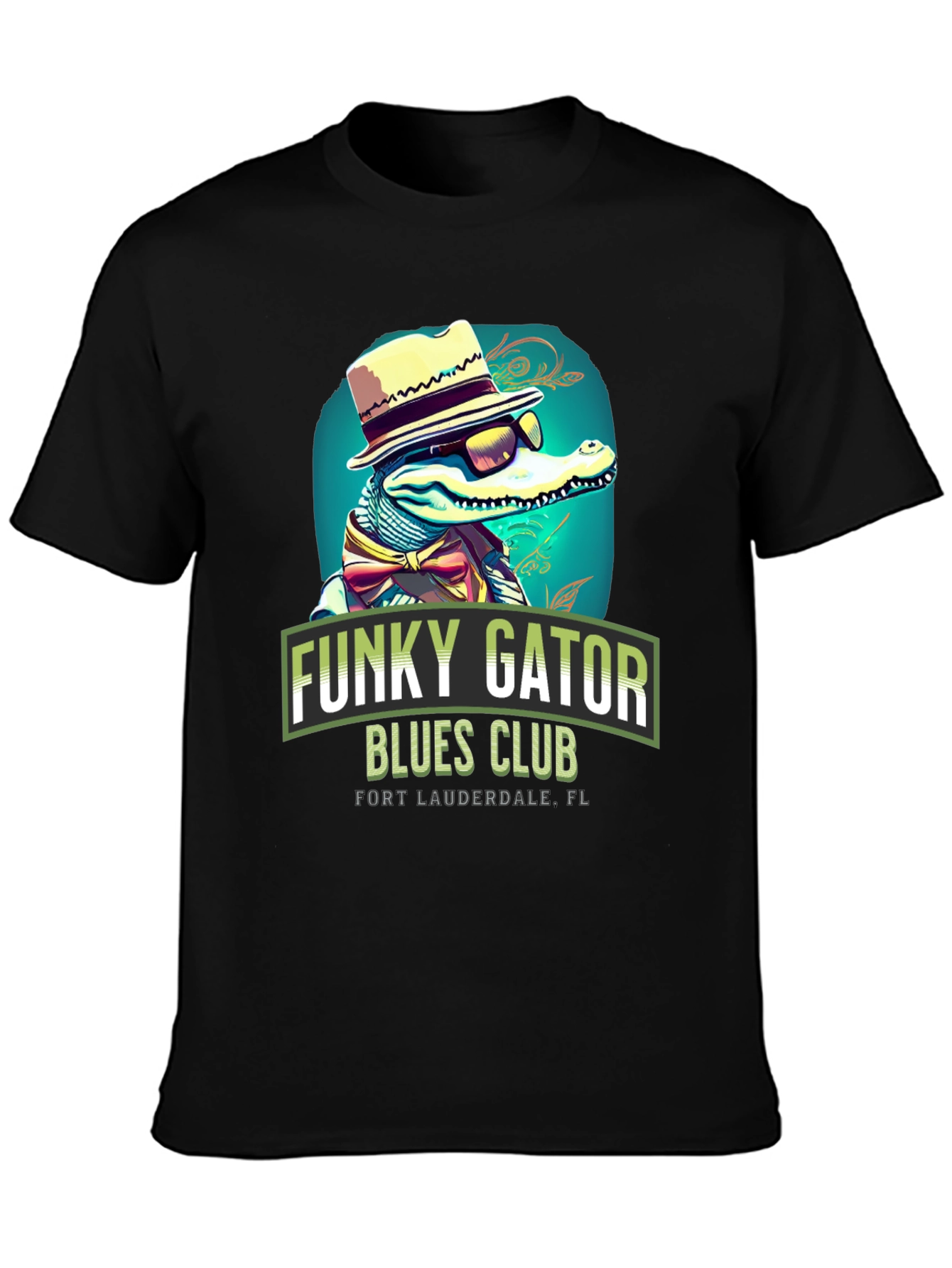 Funky Gator Blues Club T-Shirt