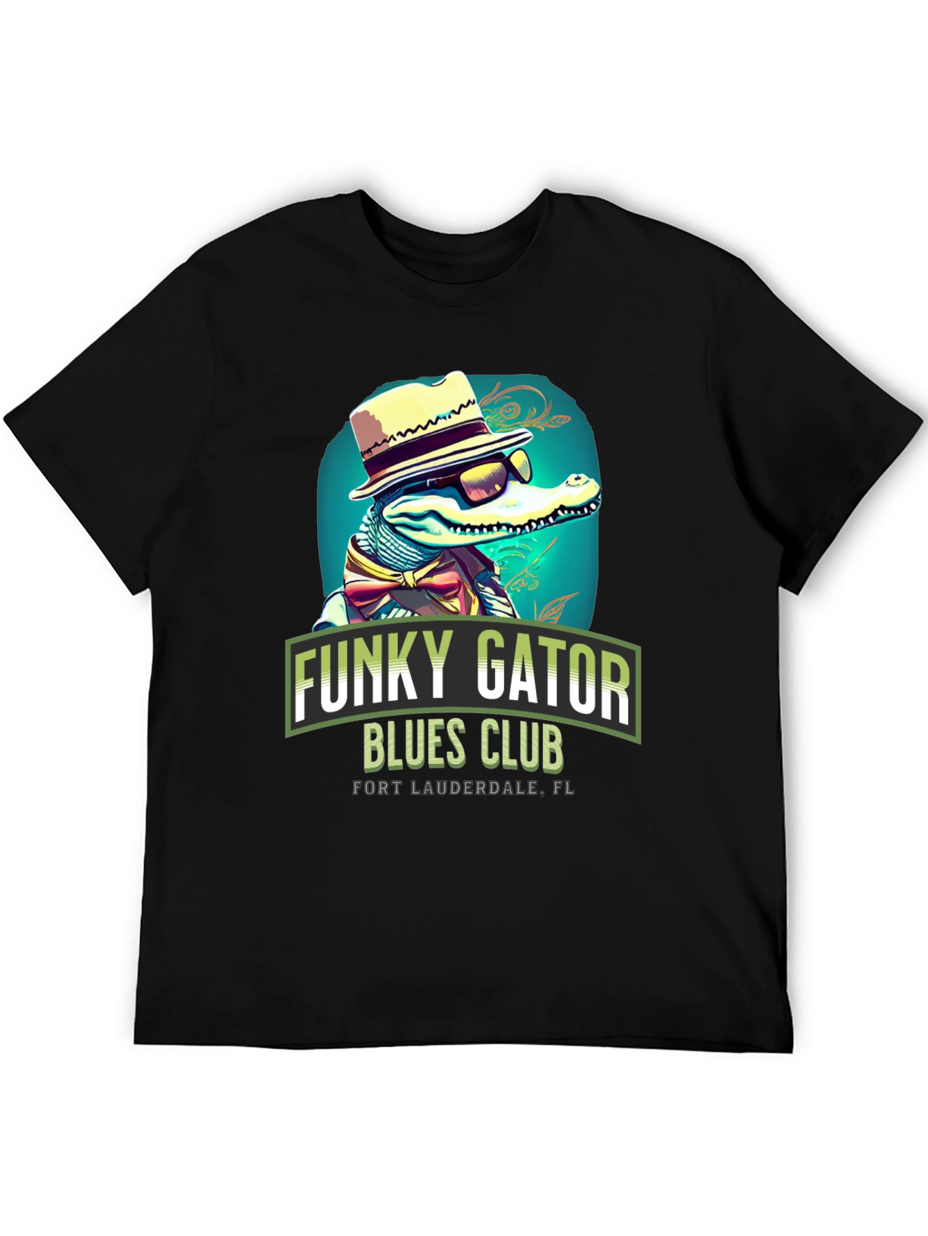 Funky Gator Blues Club T-Shirt