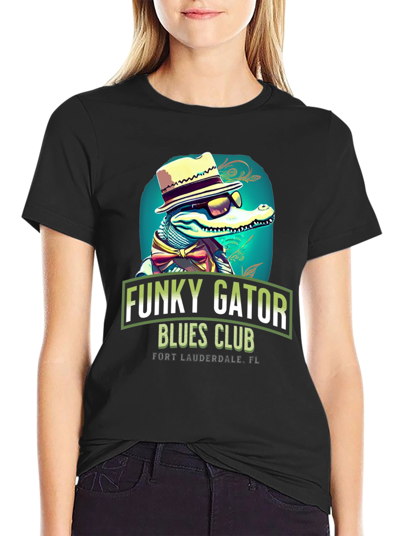 Funky Gator Blues Club T-Shirt