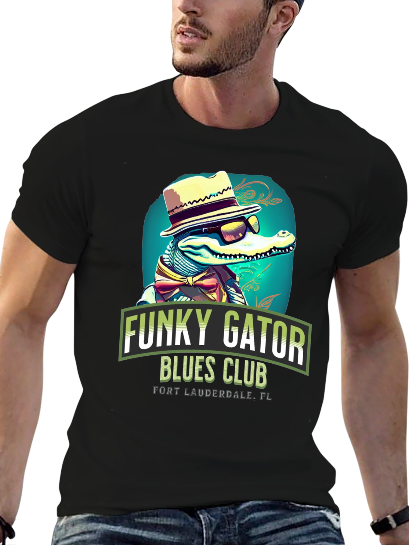 Funky Gator Blues Club T-Shirt
