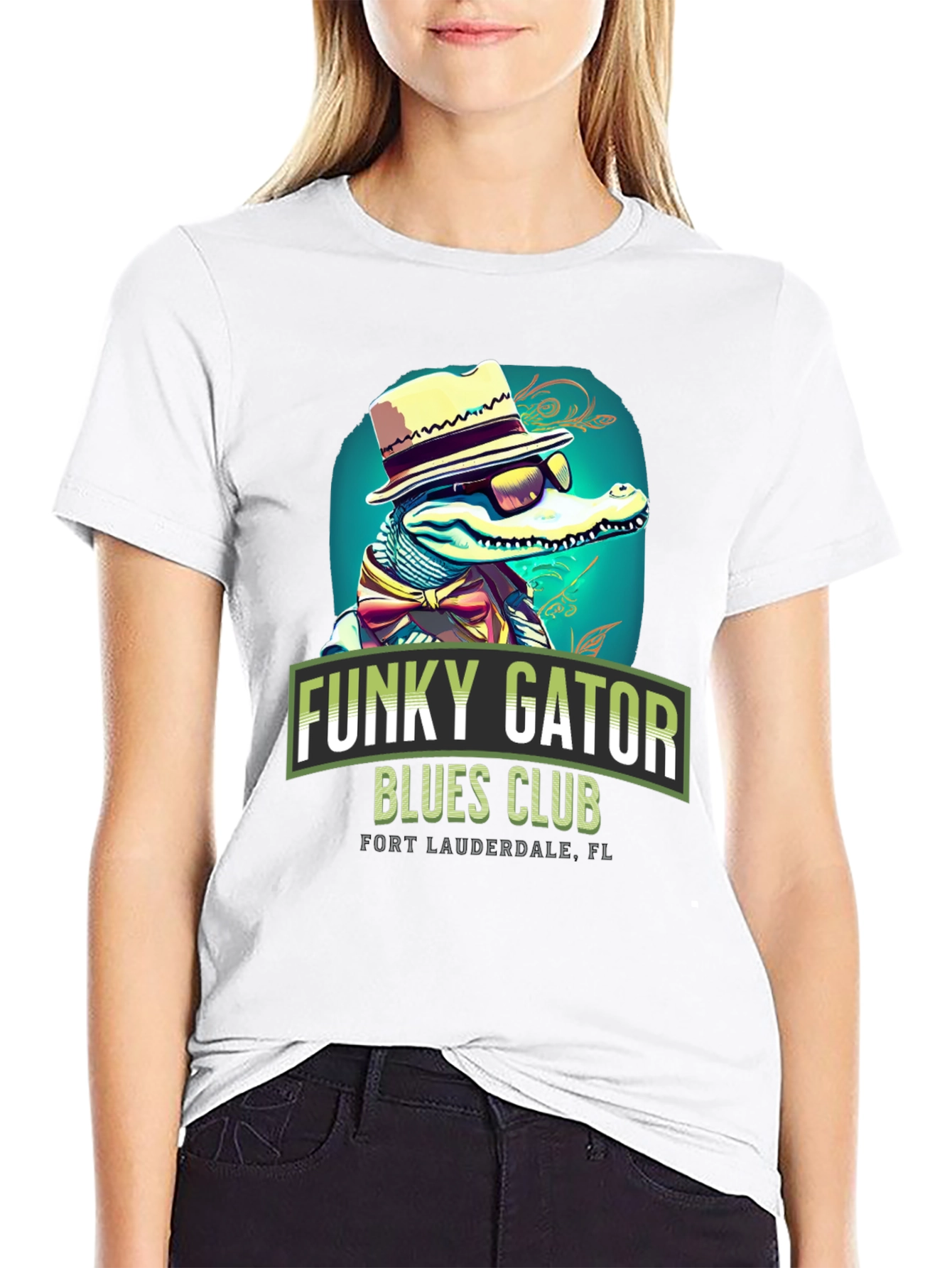 Funky Gator Blues Club T-Shirt