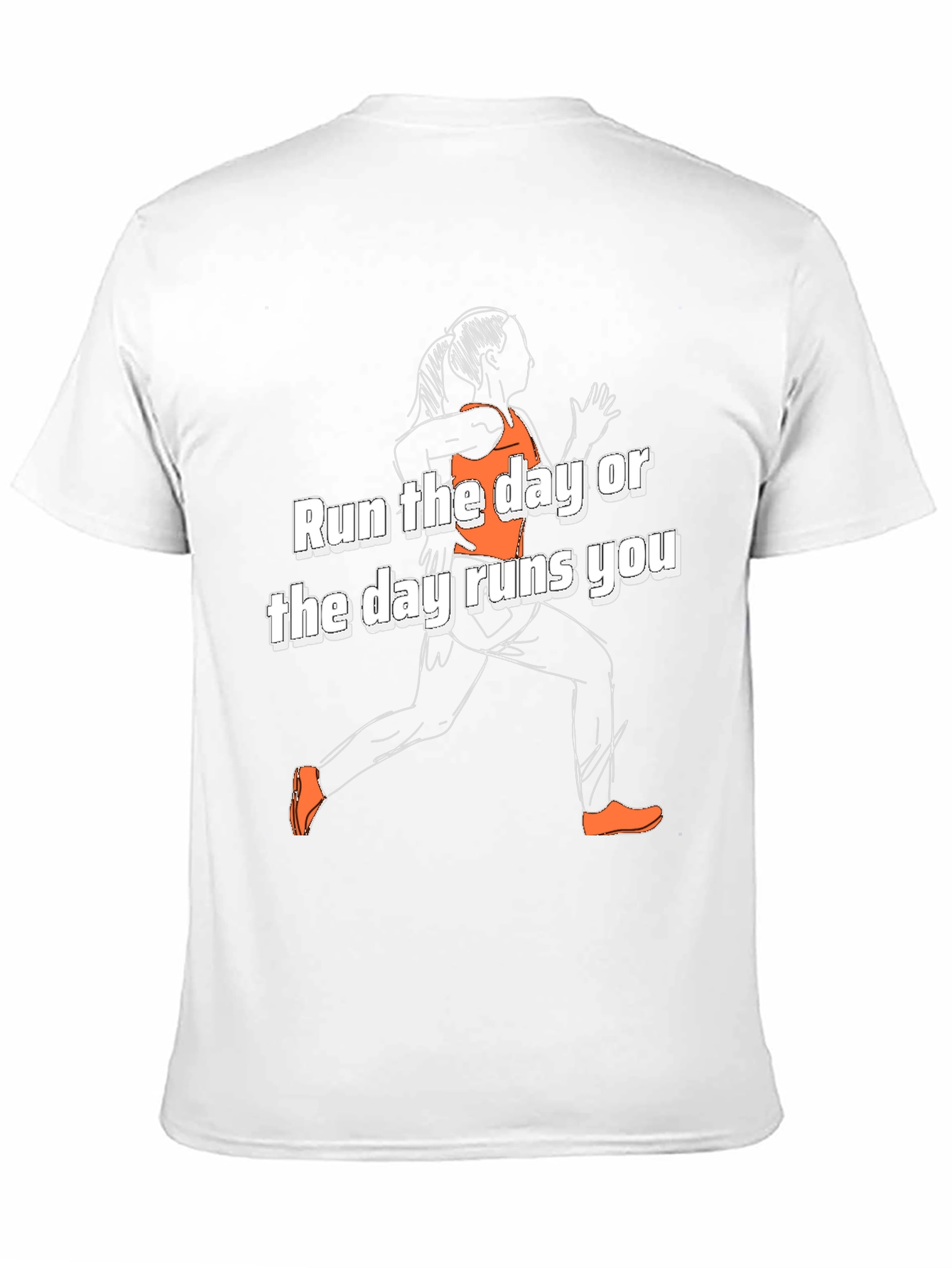 Run the Day T-Shirt - Motivational Activewear