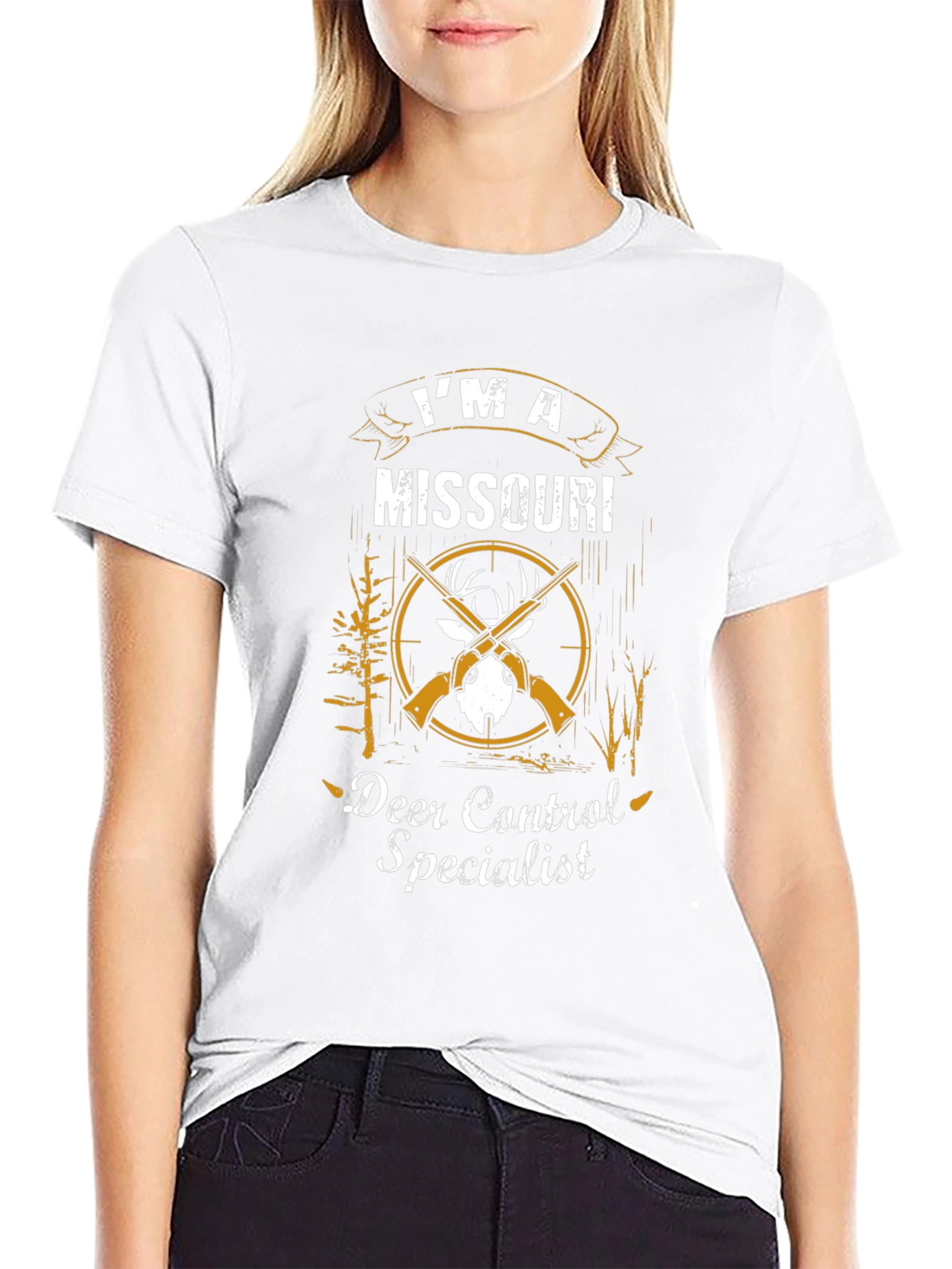 Missouri Deer Control Specialist Graphic T-Shirt