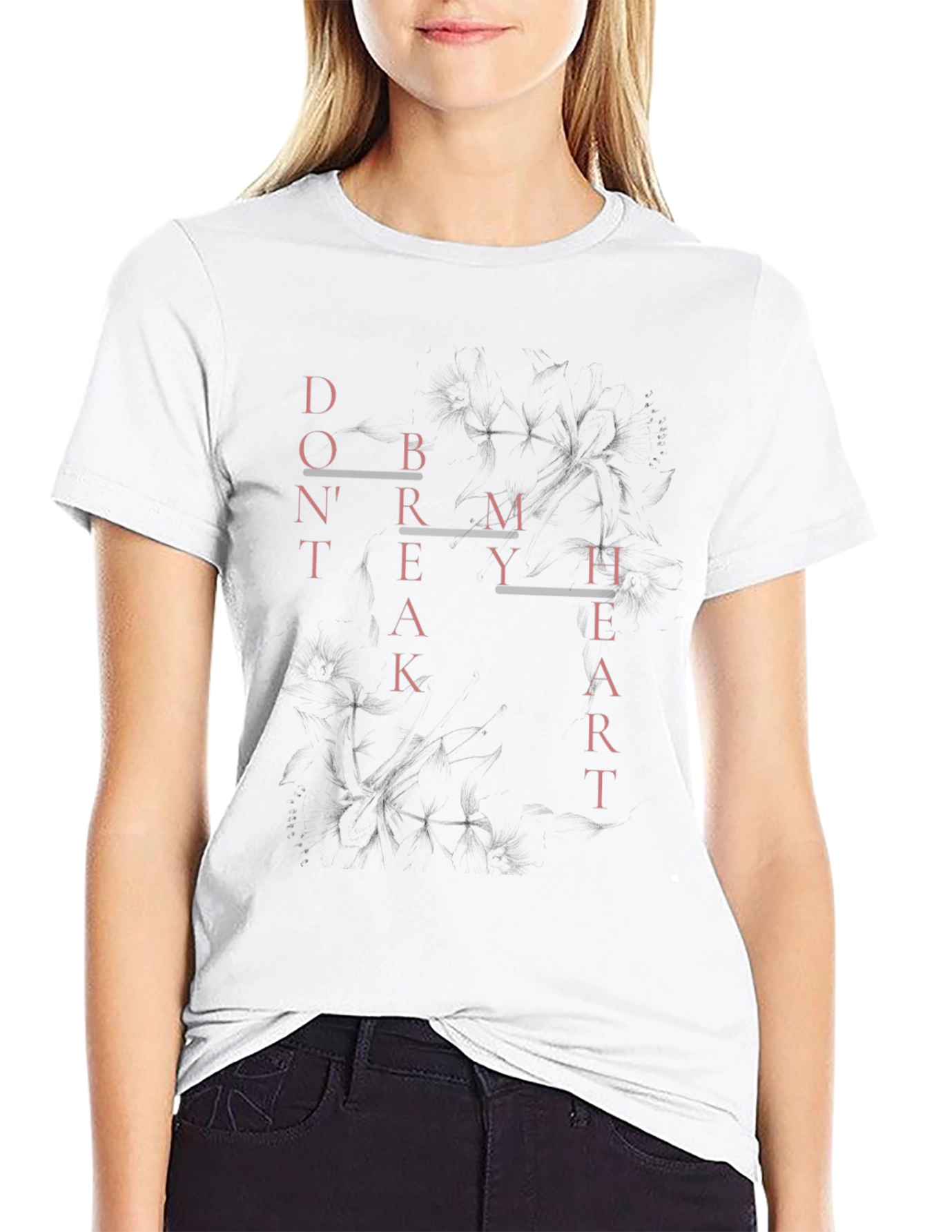 Dont Break My Heart Graphic T-Shirt