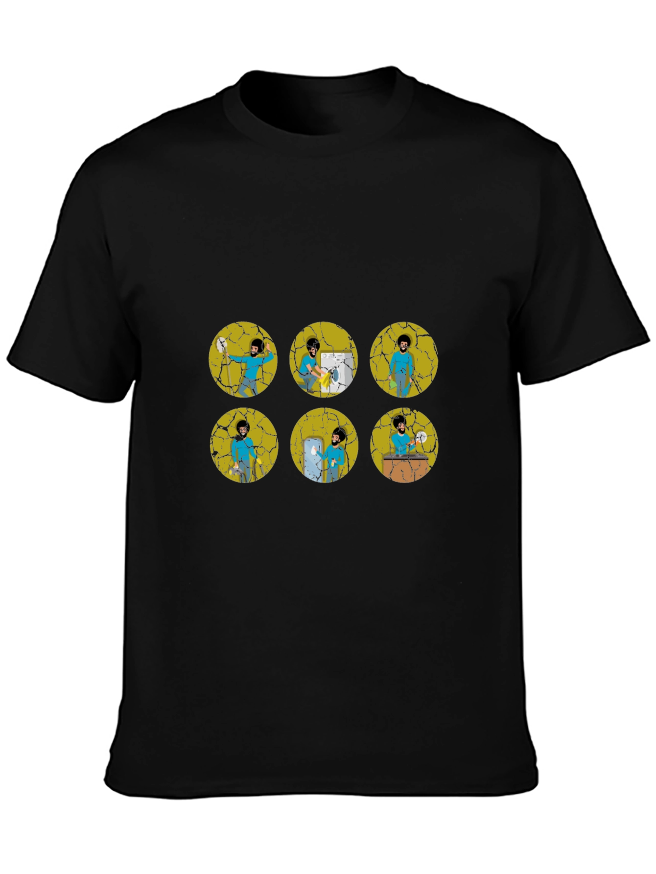 Retro Cleaning Crew T-Shirt