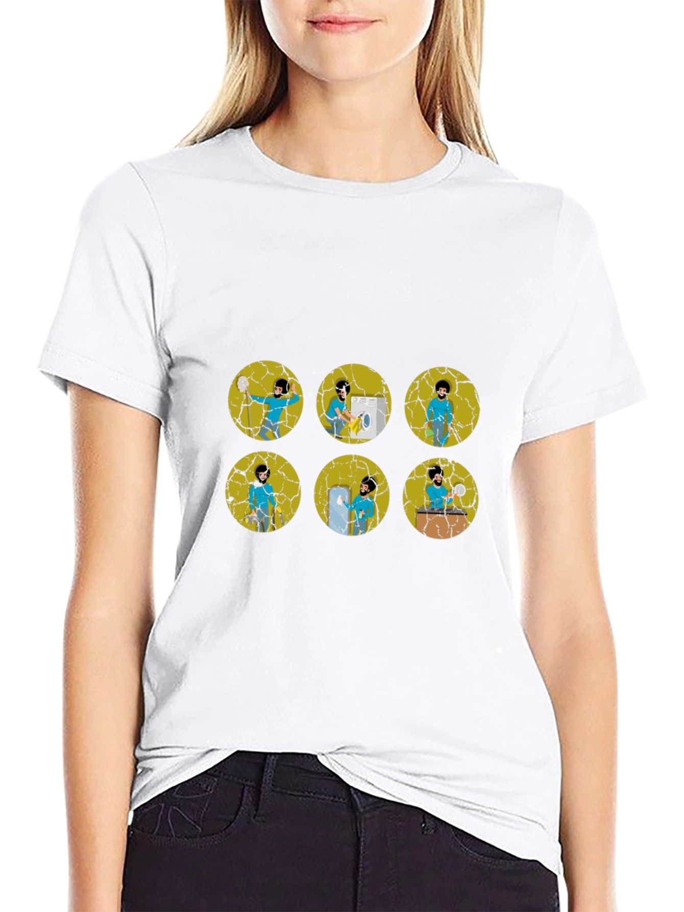 Retro Cleaning Crew T-Shirt