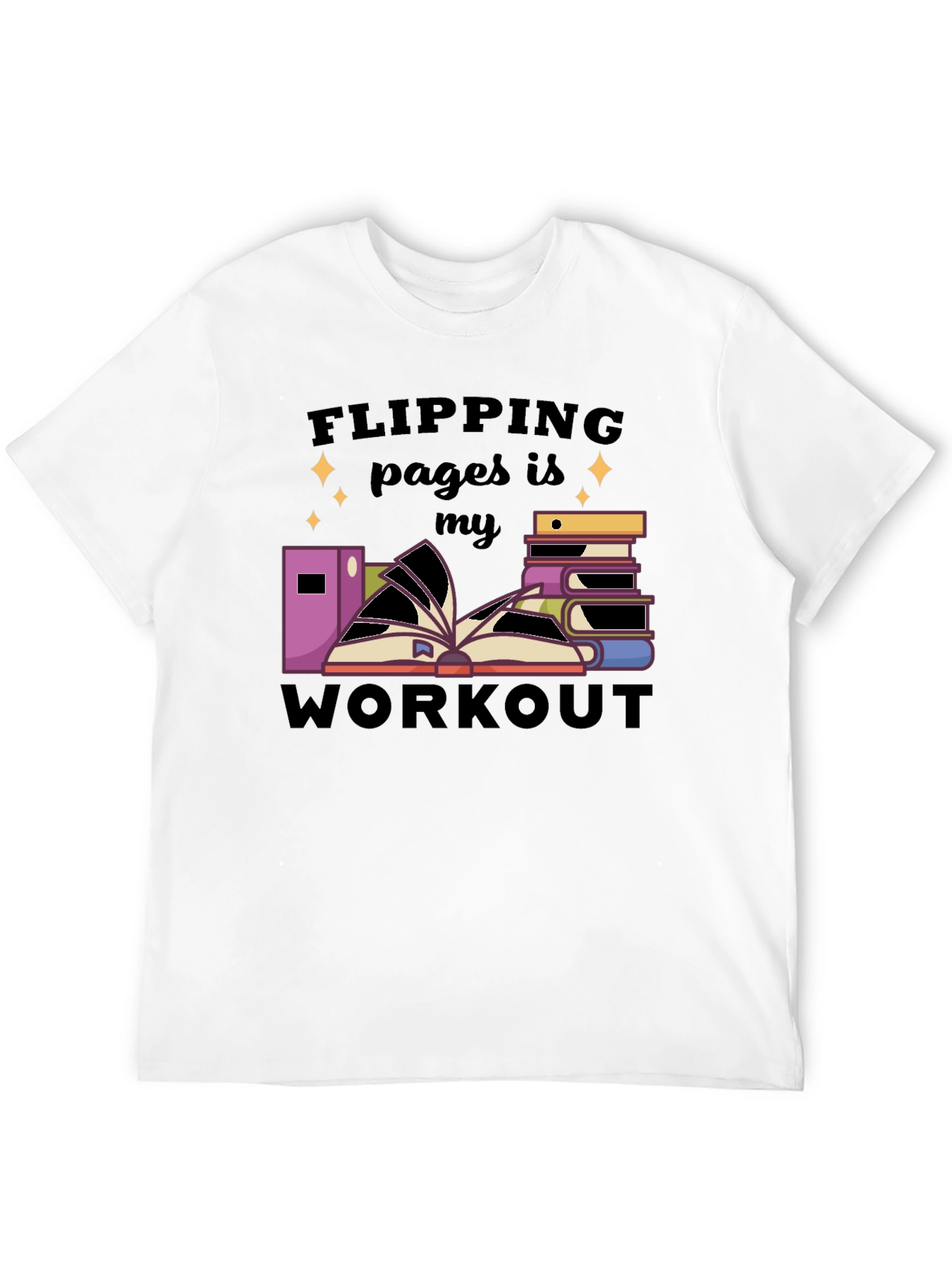 Flipping Pages is My Workout T-Shirt
