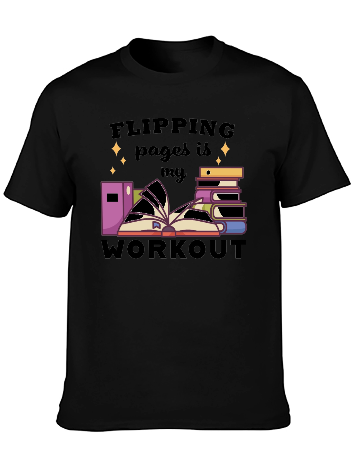 Flipping Pages is My Workout T-Shirt