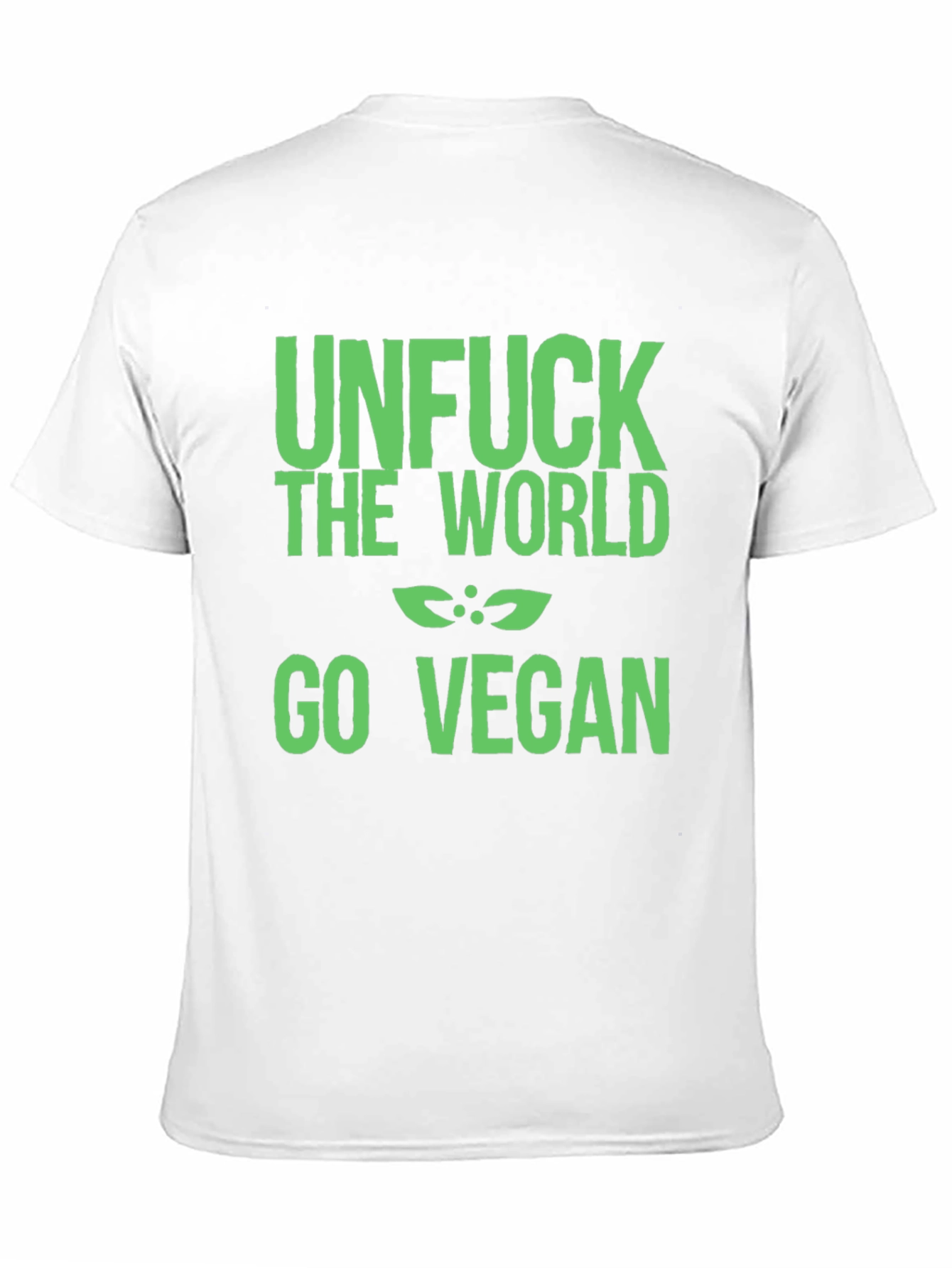 Unfuck the World Vegan Graphic Tee