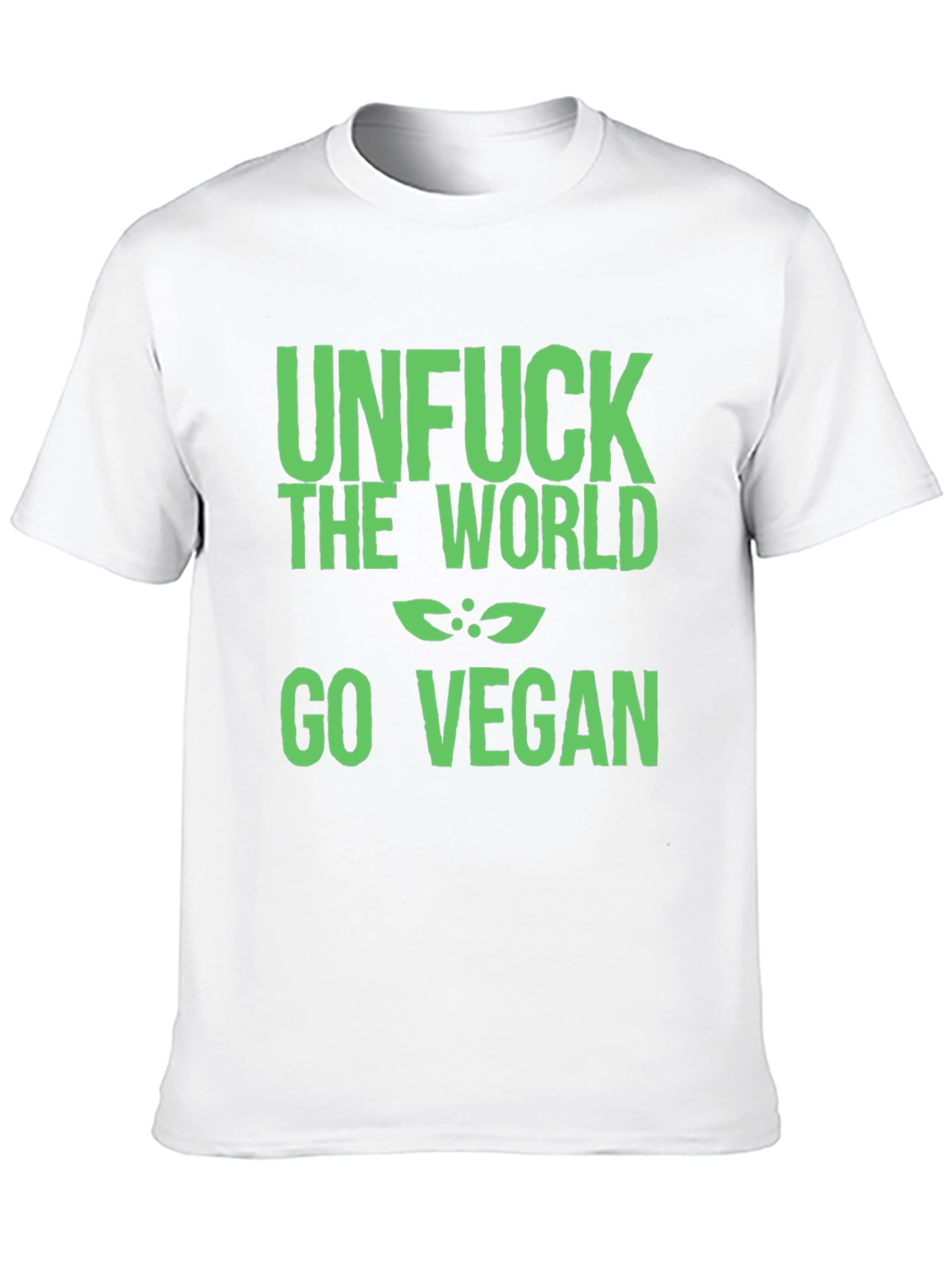 Unfuck the World Vegan Graphic Tee