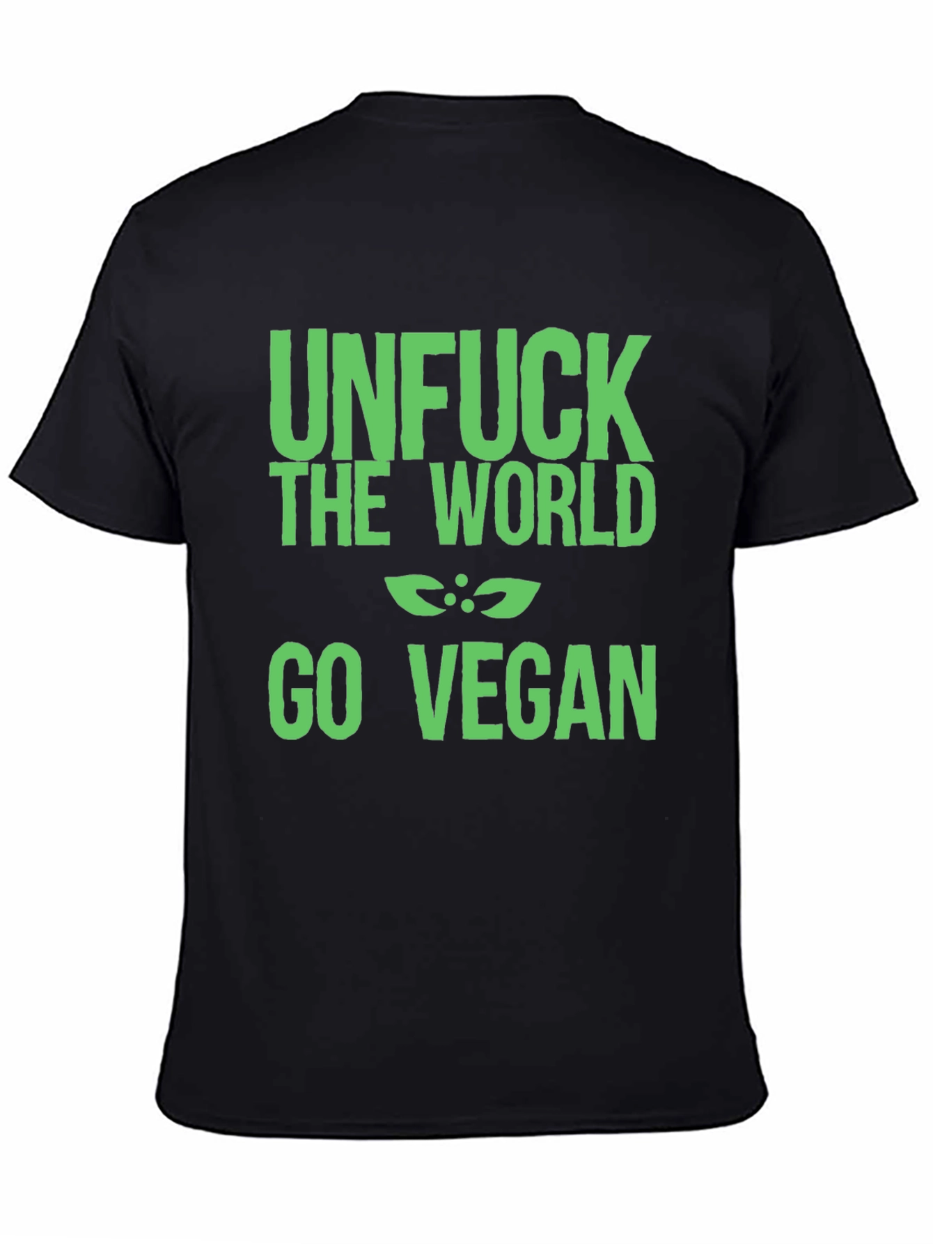 Unfuck the World Vegan Graphic Tee