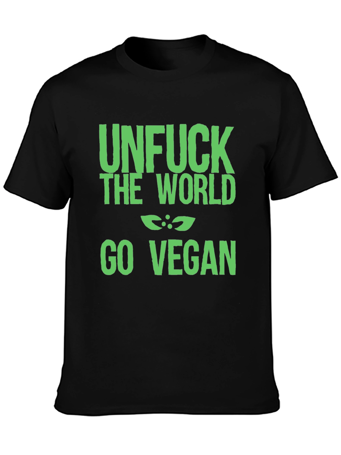 Unfuck the World Vegan Graphic Tee