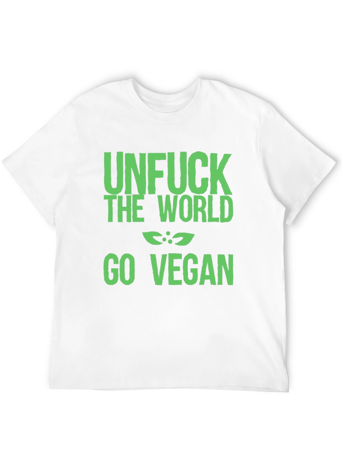 Unfuck the World Vegan Graphic Tee
