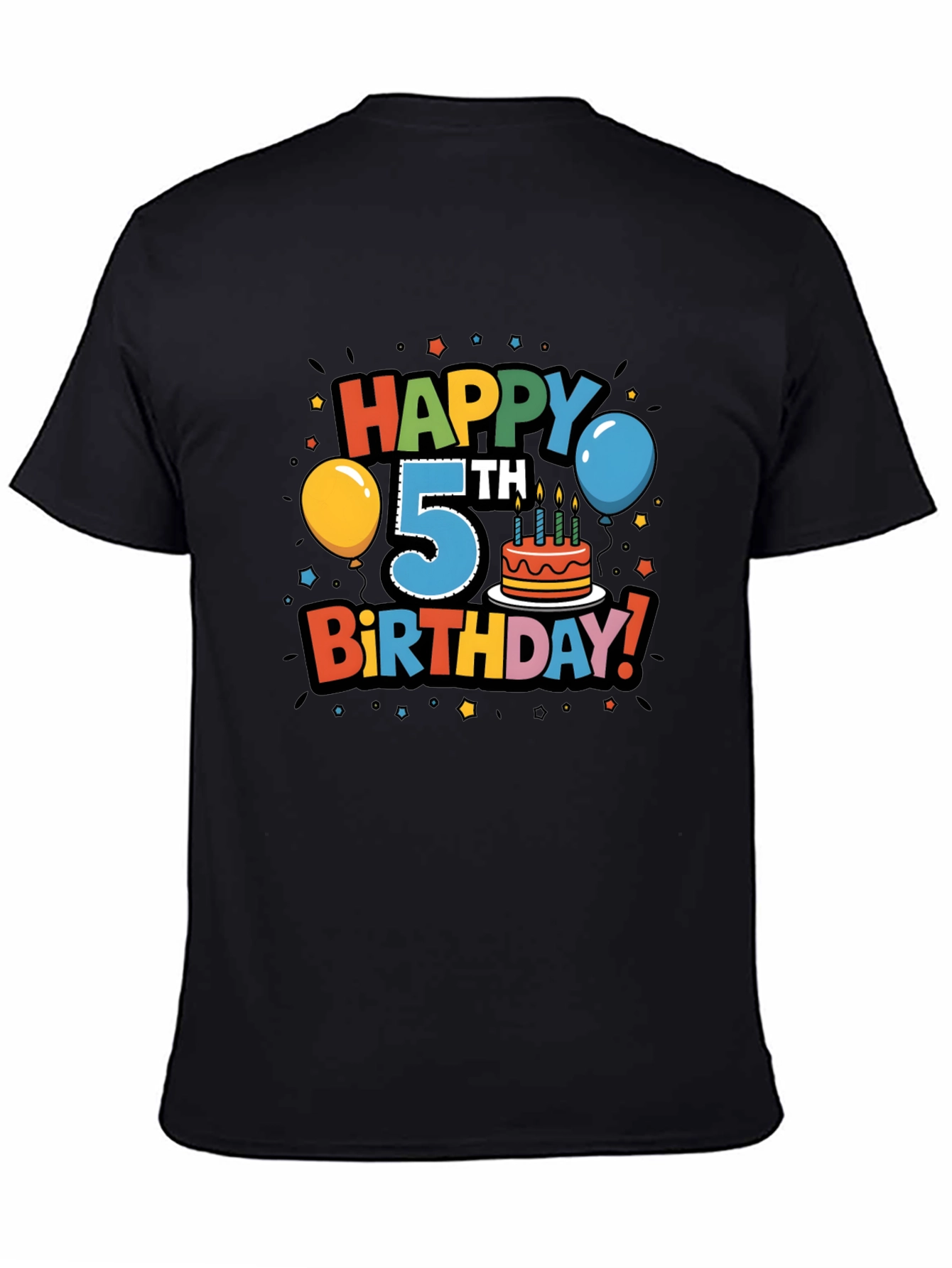 Happy 5th Birthday Graphic Tee