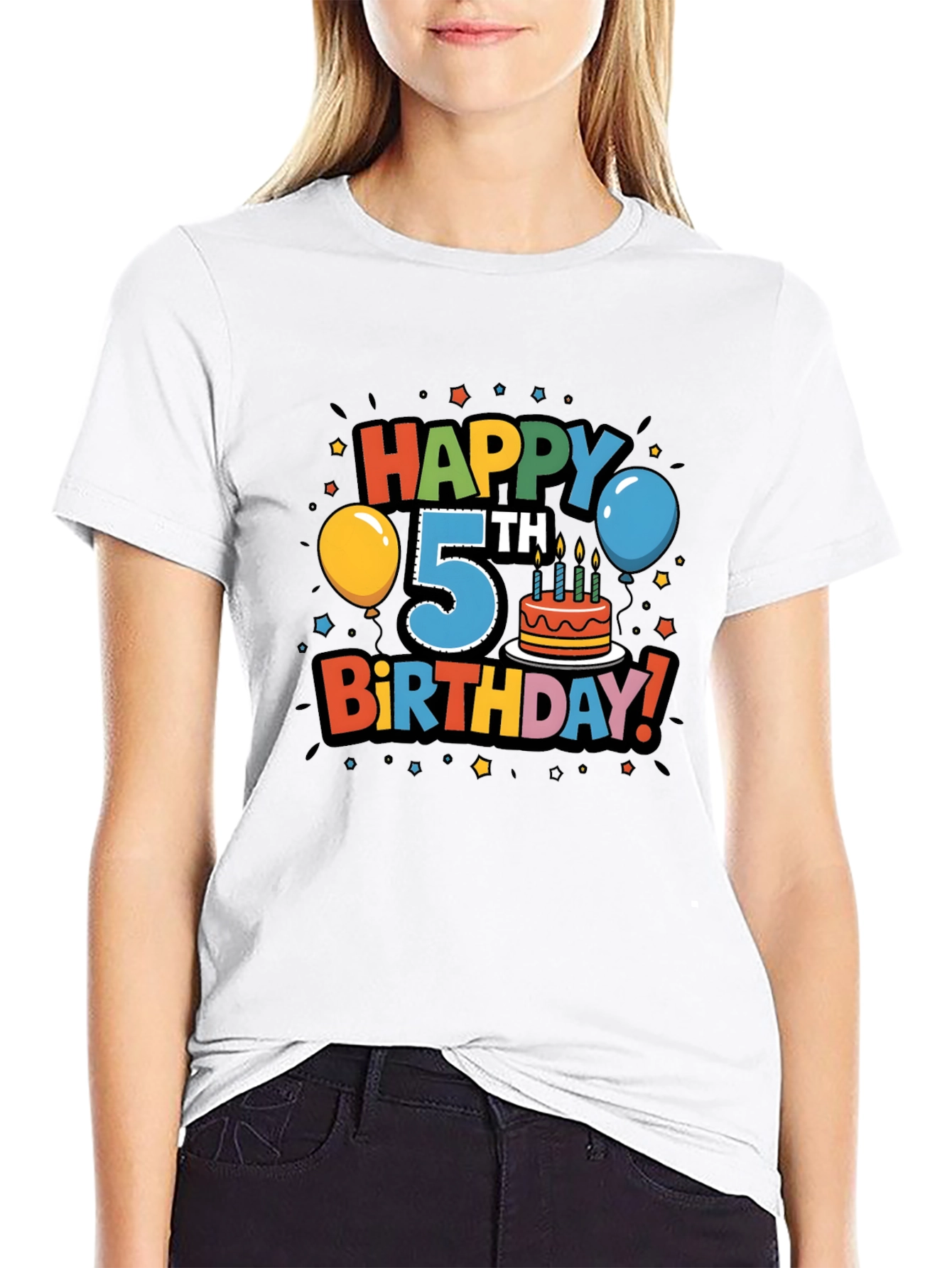 Happy 5th Birthday Graphic Tee