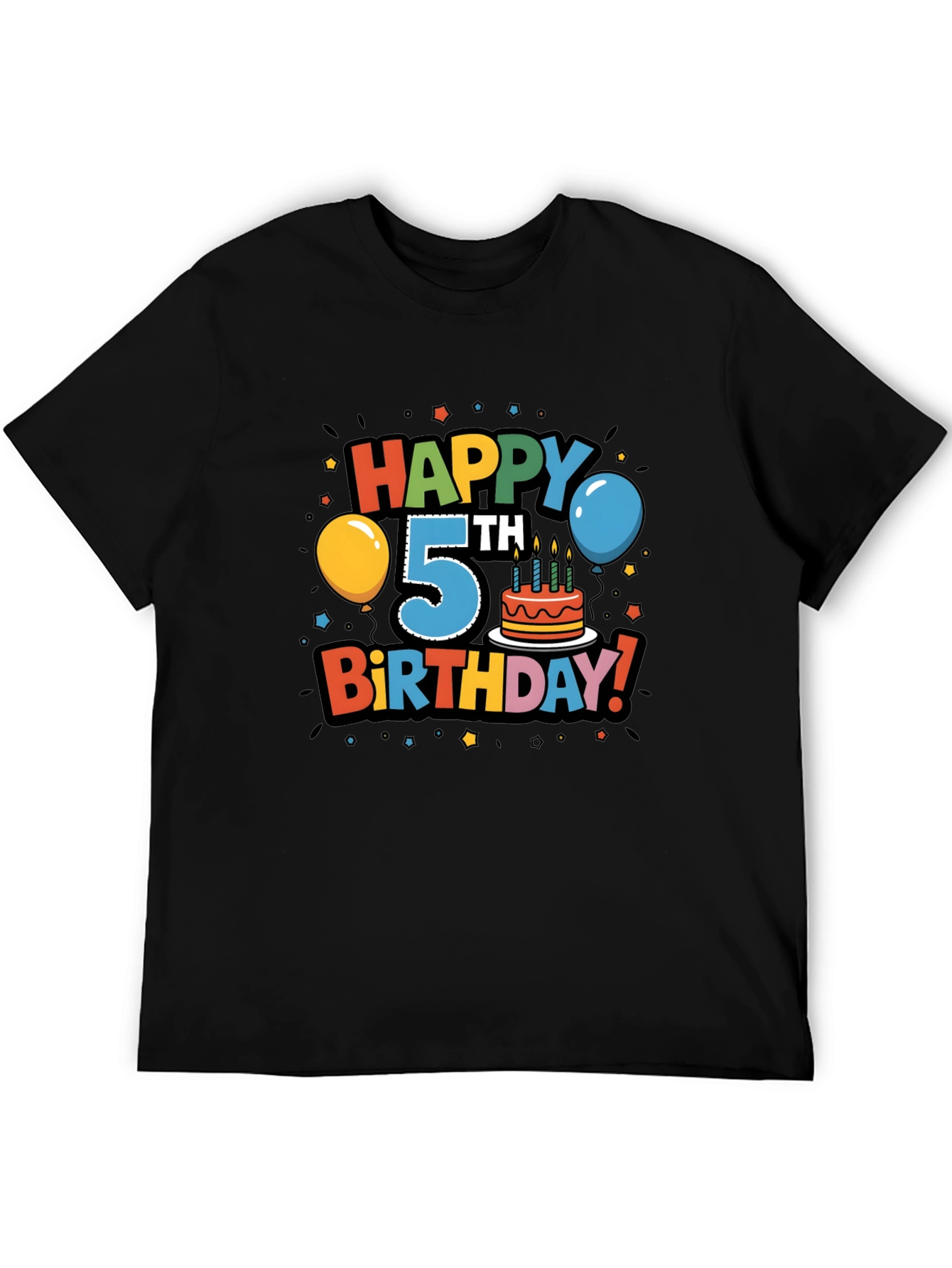 Happy 5th Birthday Graphic Tee