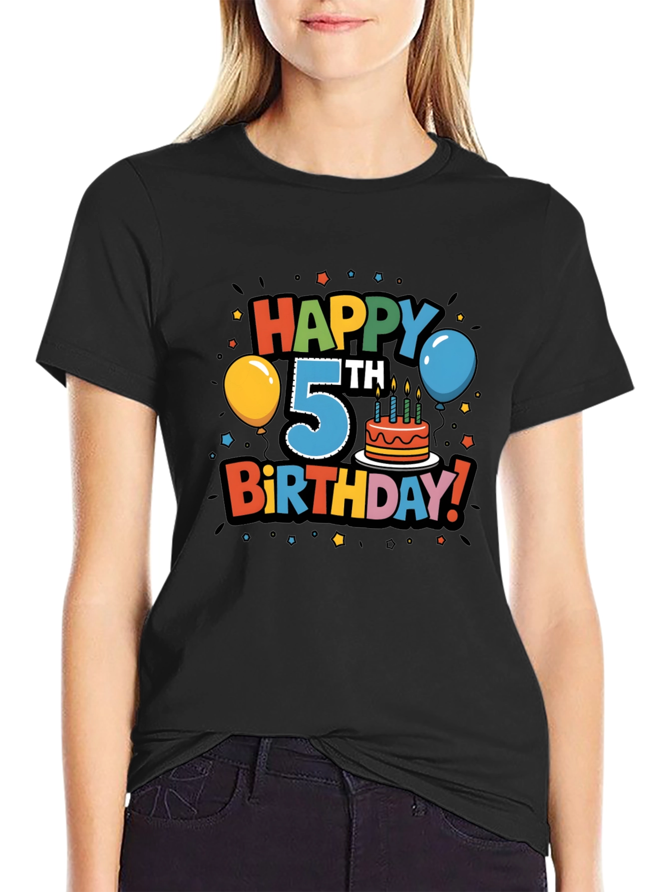 Happy 5th Birthday Graphic Tee