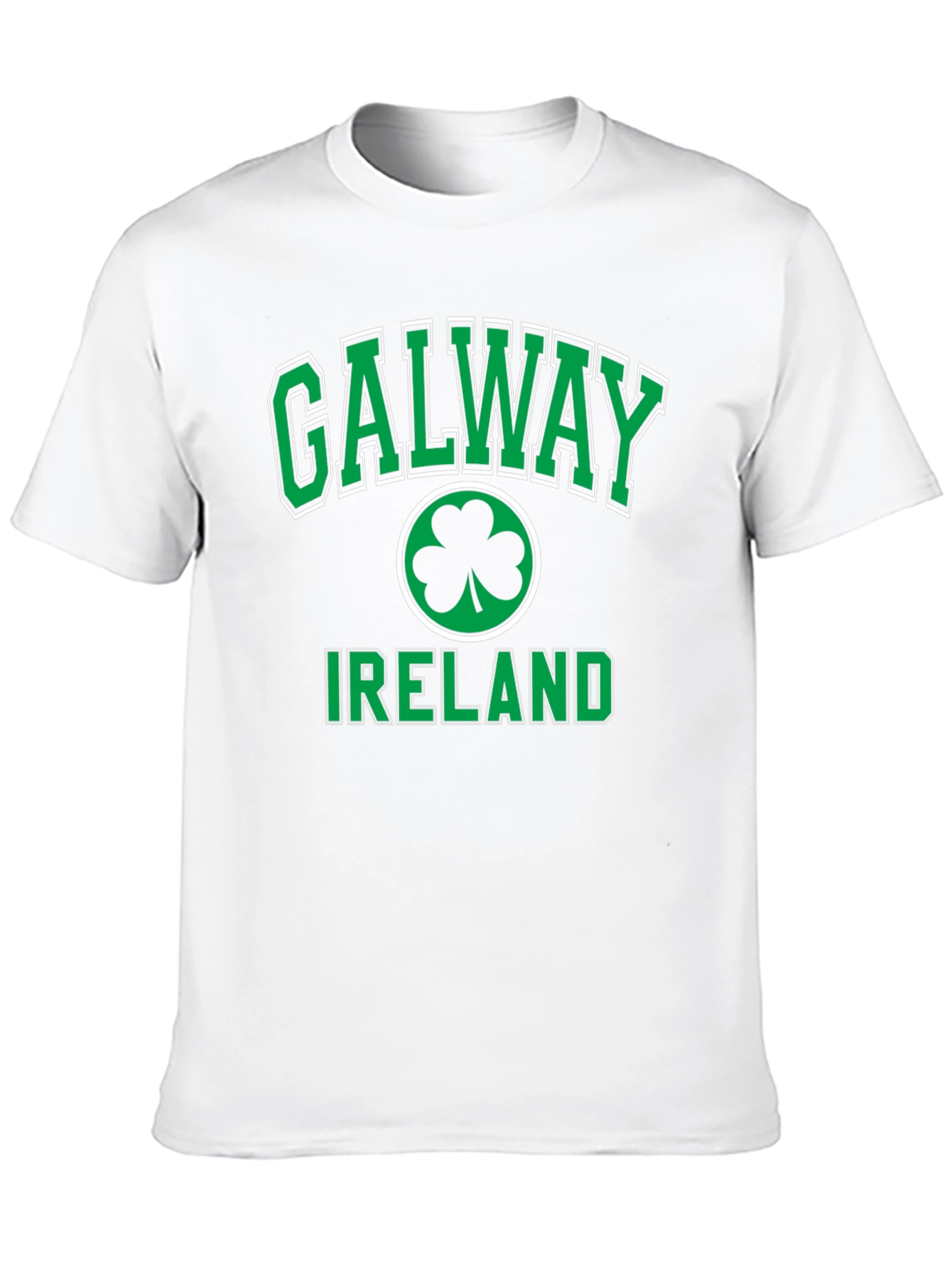 Galway Ireland T-Shirt Shamrock Irish Pride