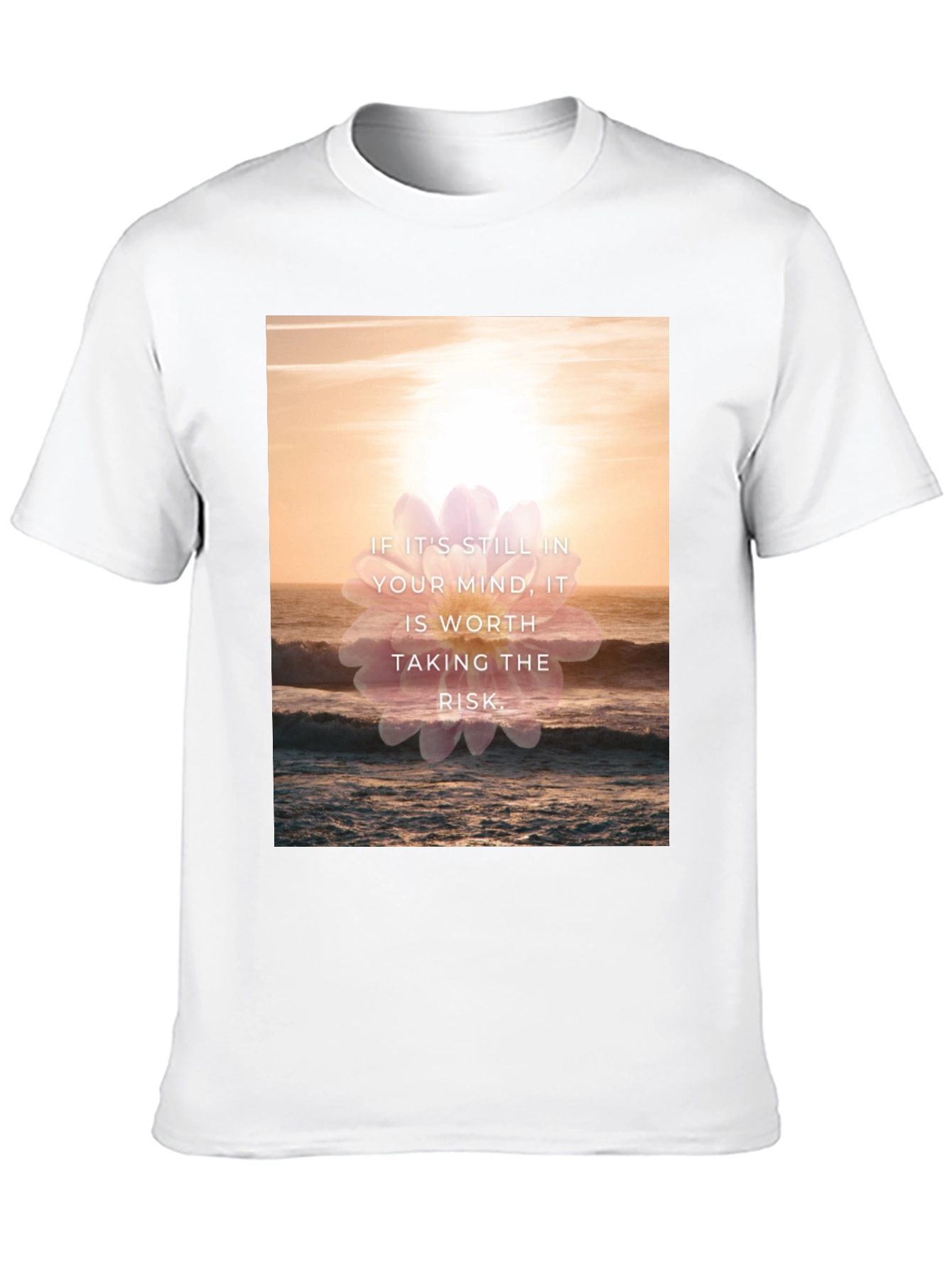 Motivational Graphic T-Shirt: Worth the Risk