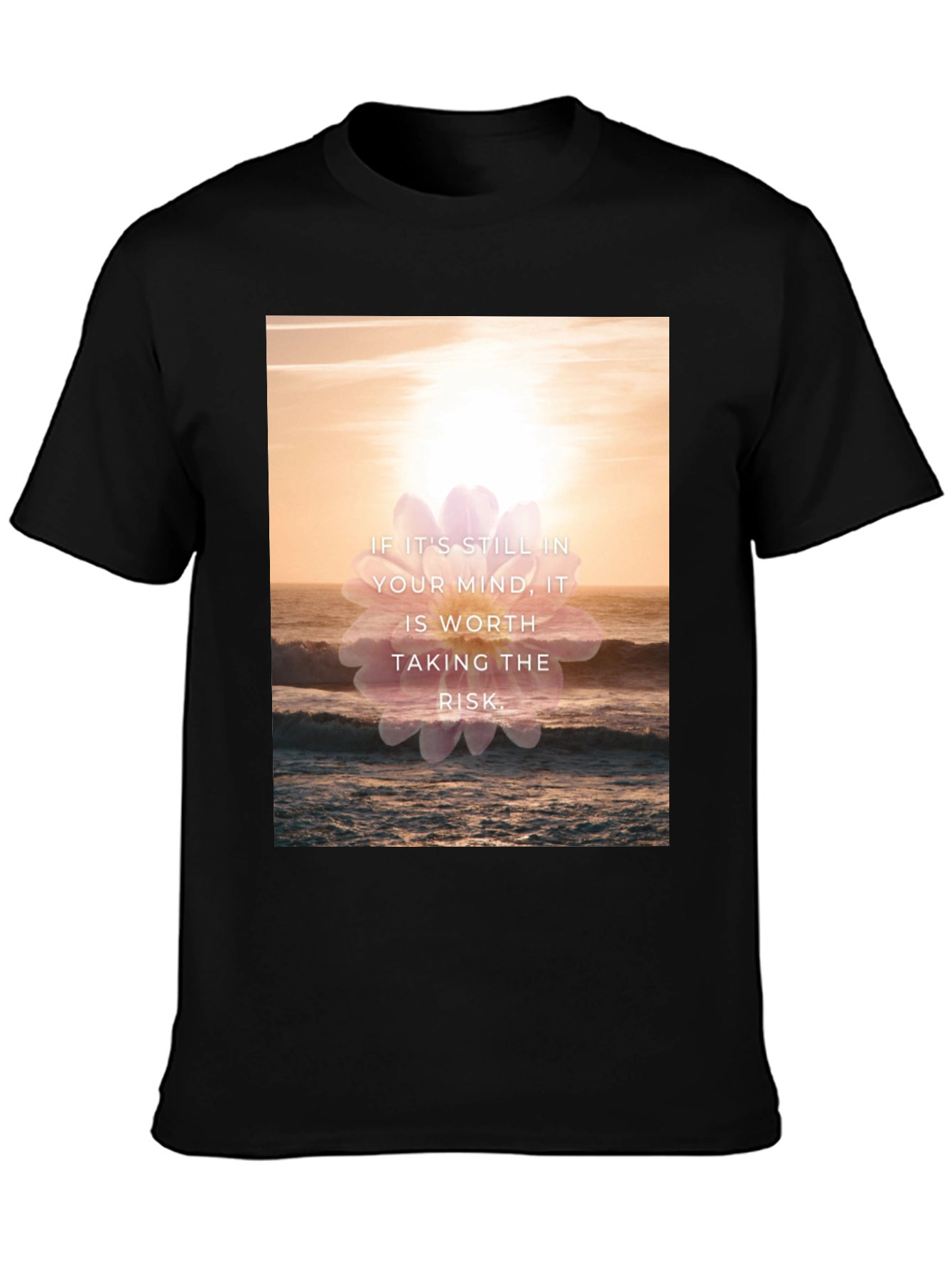 Motivational Graphic T-Shirt: Worth the Risk