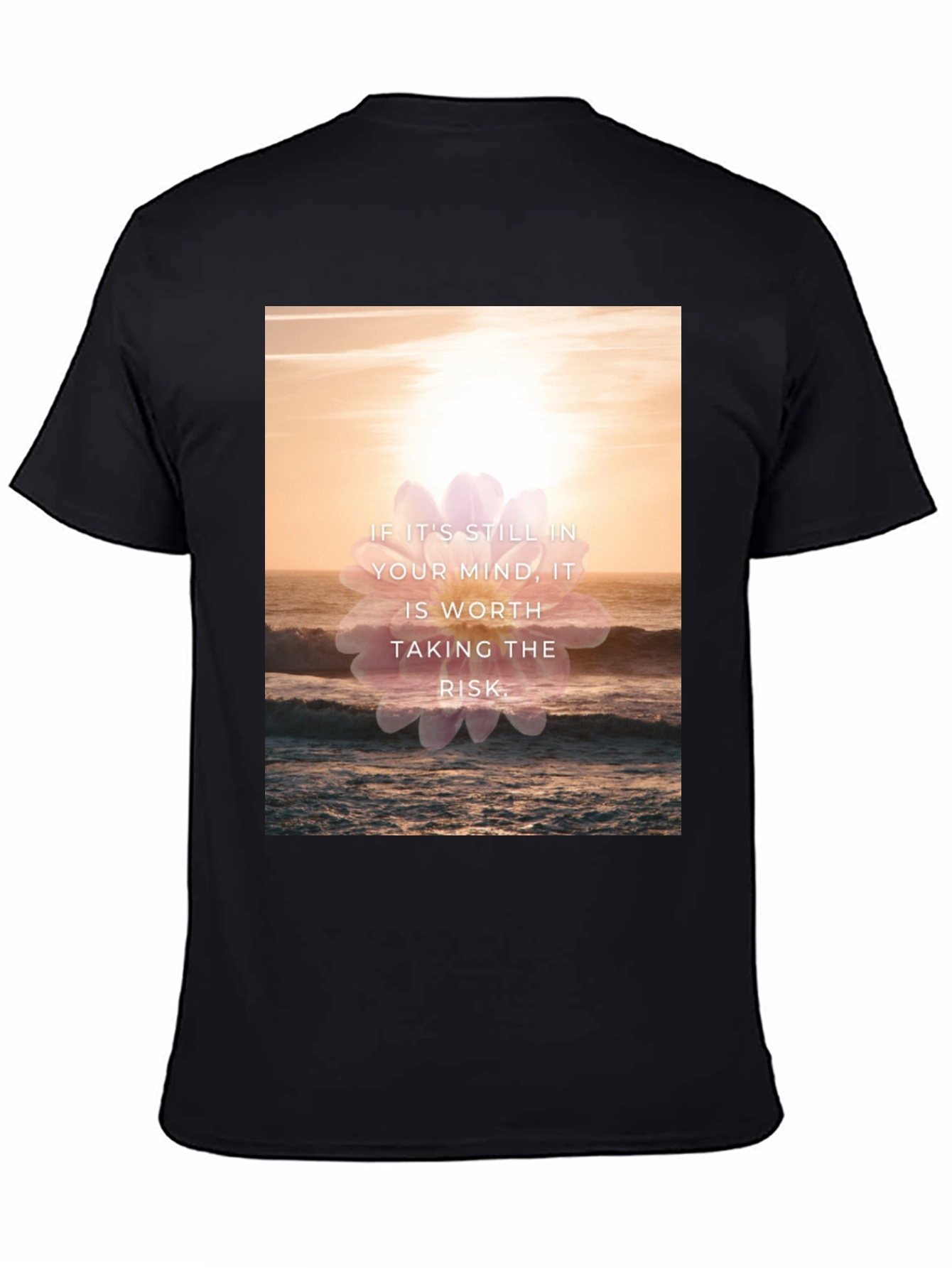 Motivational Graphic T-Shirt: Worth the Risk