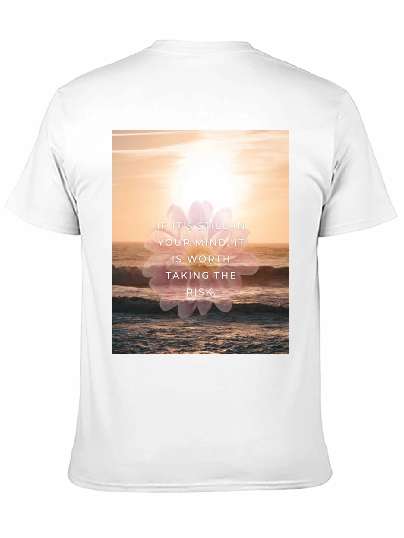 Motivational Graphic T-Shirt: Worth the Risk