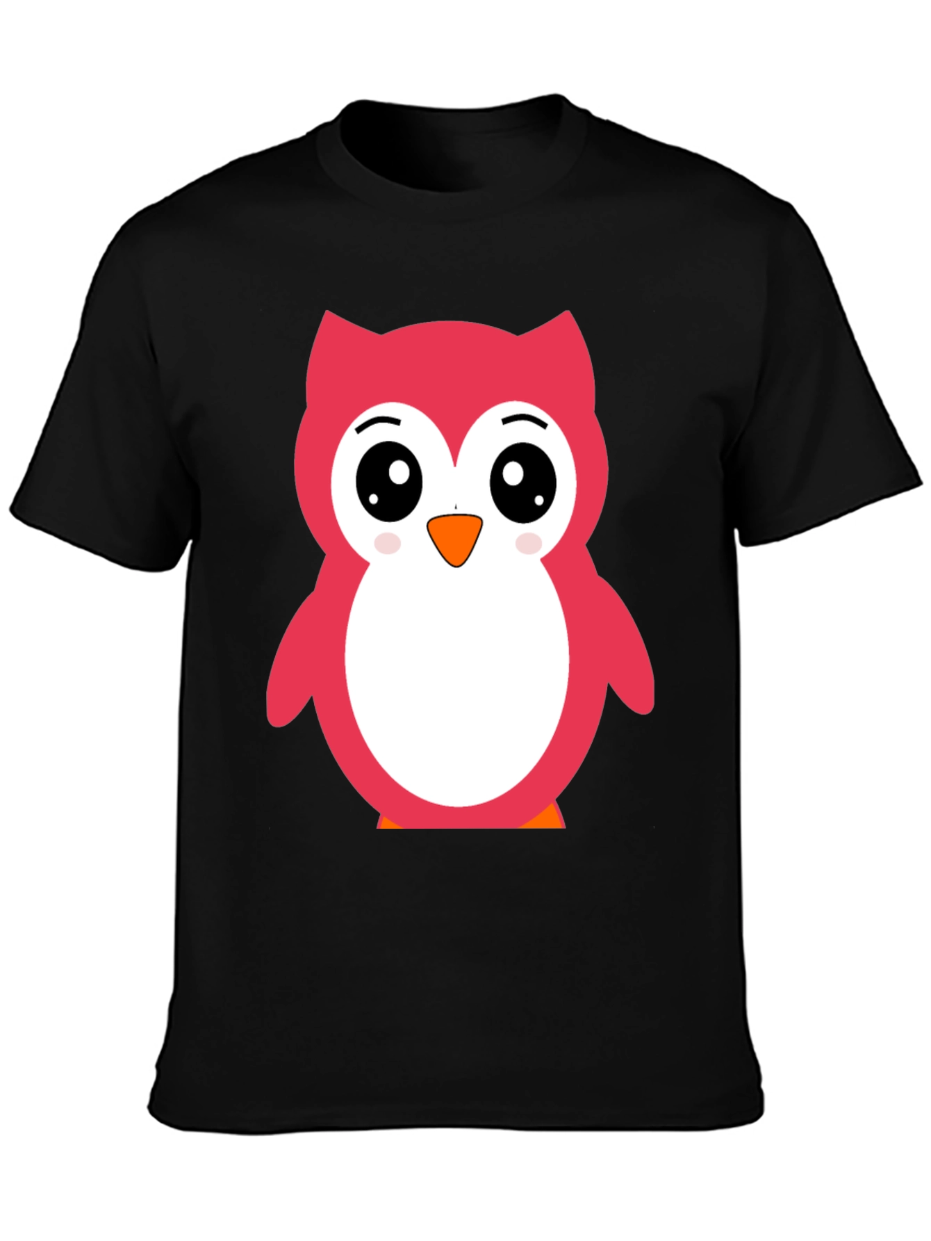 Cute Owl Graphic Tee - Soft Cotton Comfort