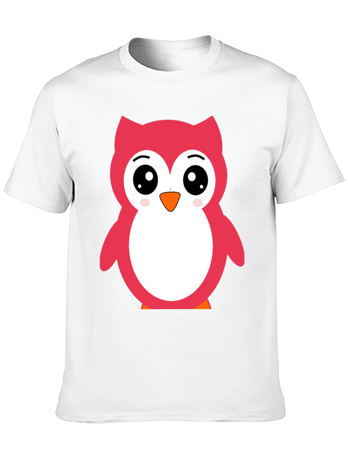 Cute Owl Graphic Tee - Soft Cotton Comfort